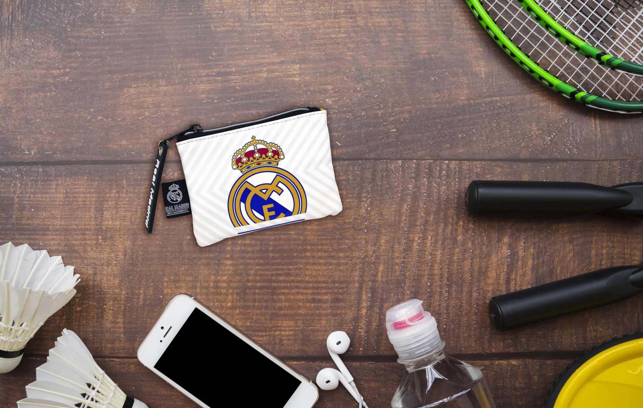 CYPBRANDS Portefeuille Real Madrid Blanc Officiel