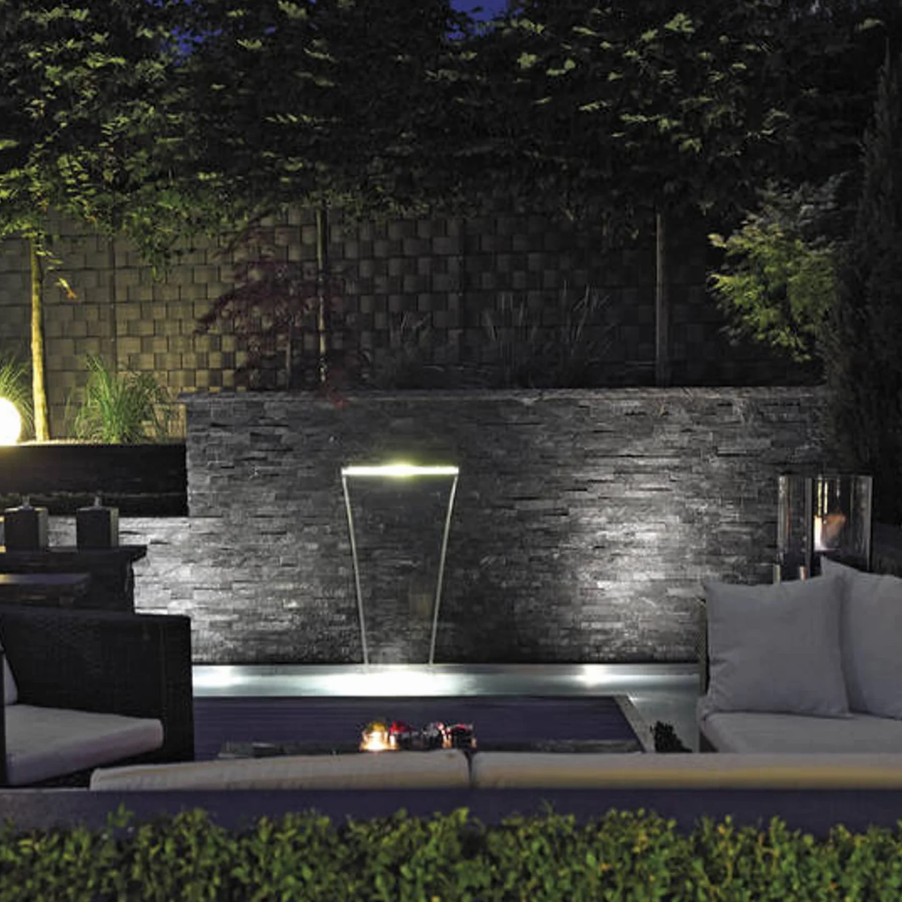 Oase Lame d'Eau Illumination 60 cm argent