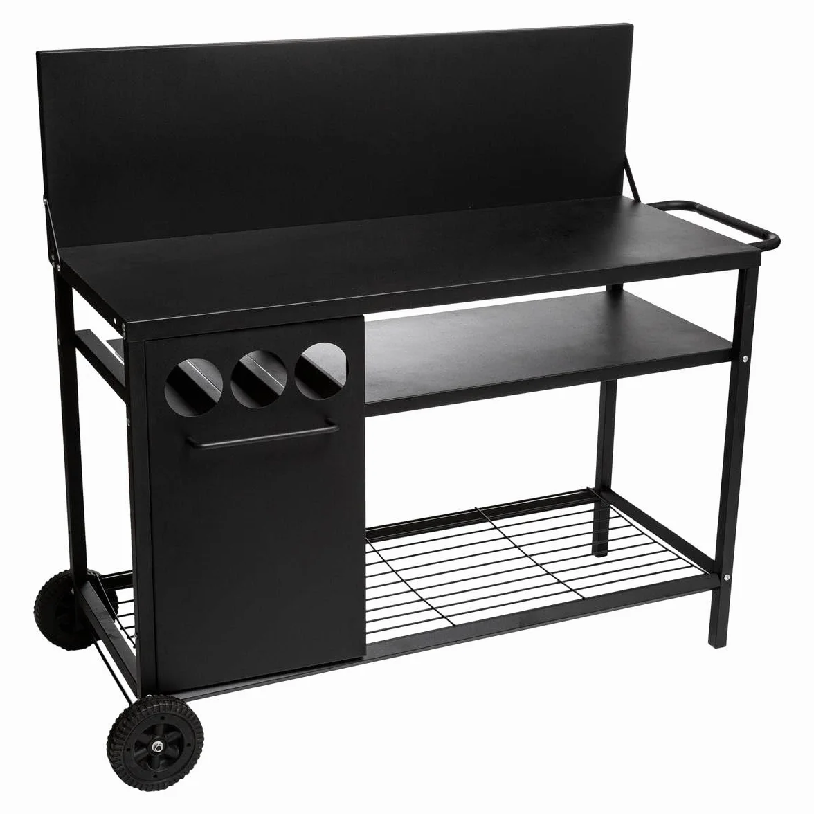 Desserte Plancha 110x45x106 Noir
