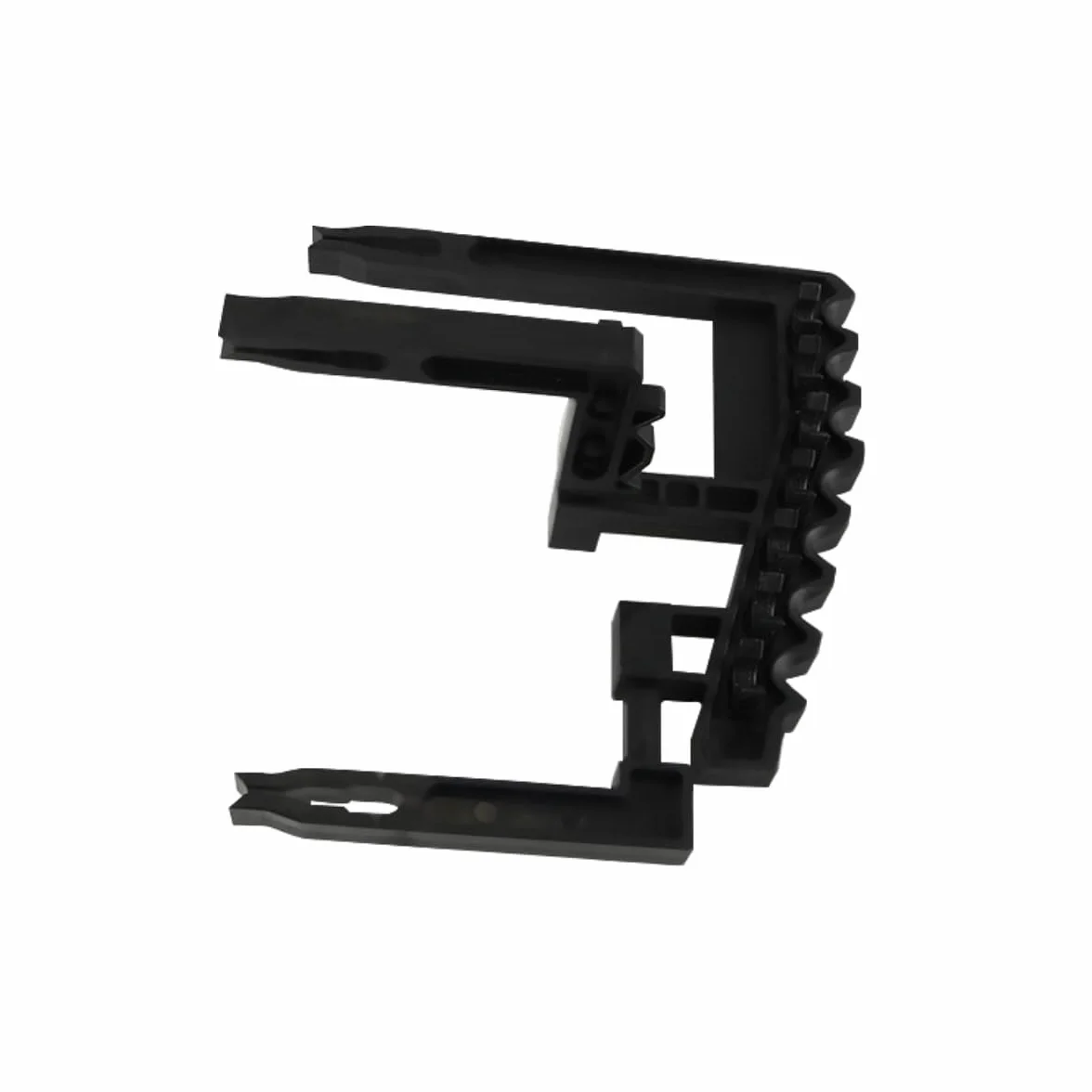 Organisateurs de clubs de golf Supports de tiges Golf 9 Iron Club Holders Divider ABS Shafts Holder Stacker s'adapte à toutes les tailles de sacs Organisateur Blk