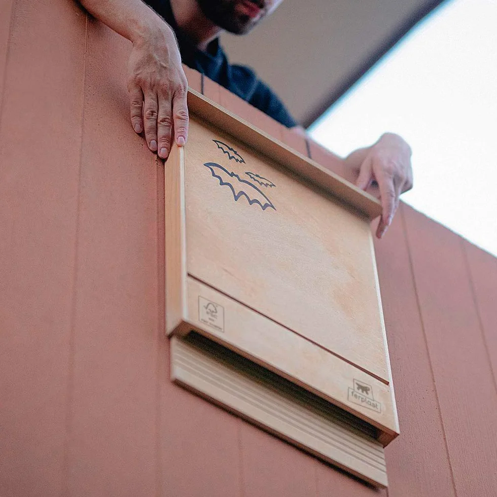 Ferplast Bat House Maison chauve-souris bois FSC Protection moustiques insectes écologique