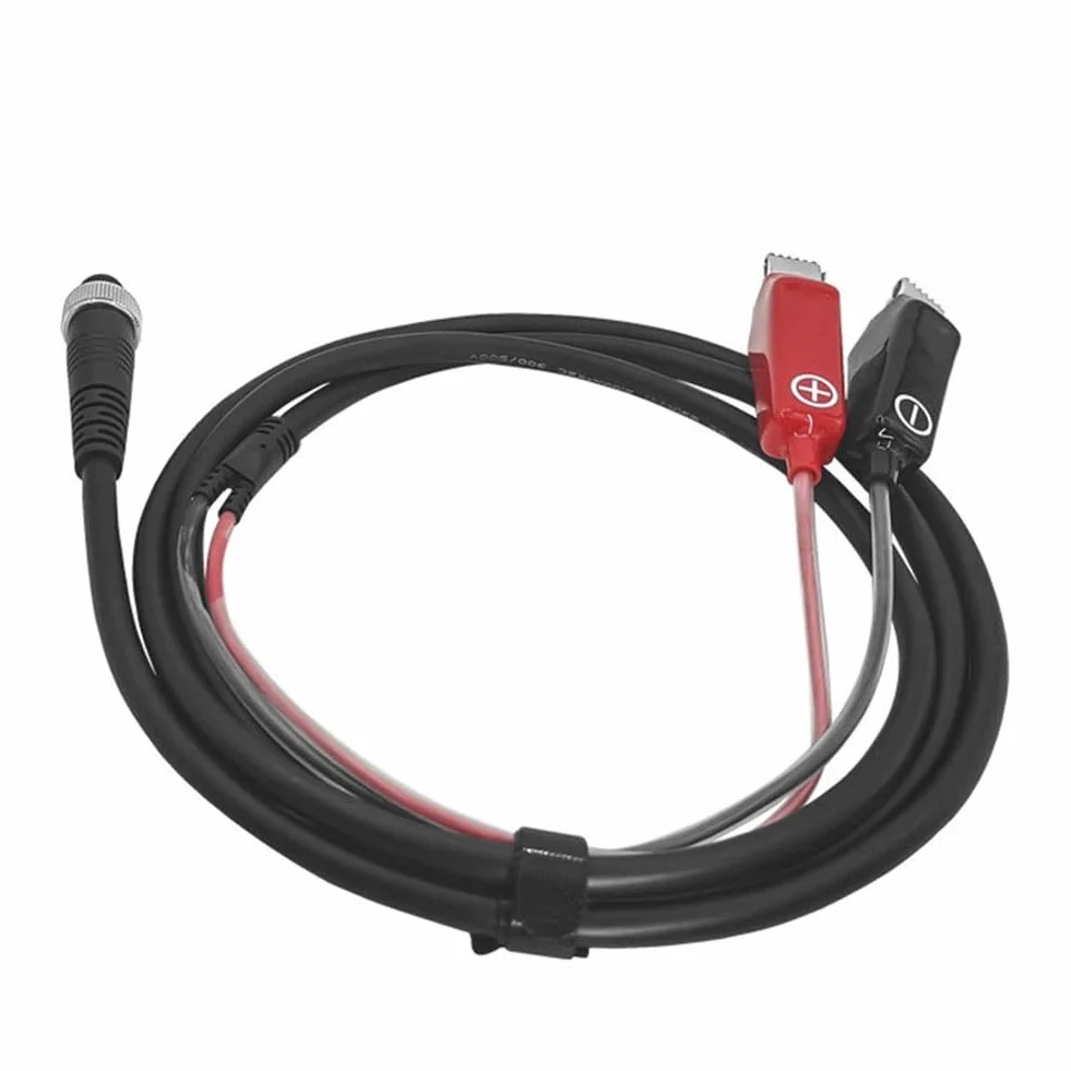 Yhenlovtt Câble de pêche - Ligne de connexion de batterie pour moulinets électriques Miya Z9/z10/z15/z20/z30 - 2 conducteurs - Fil de cuivre pur de 1,5 mm² avec isolation en PVC (2 m)