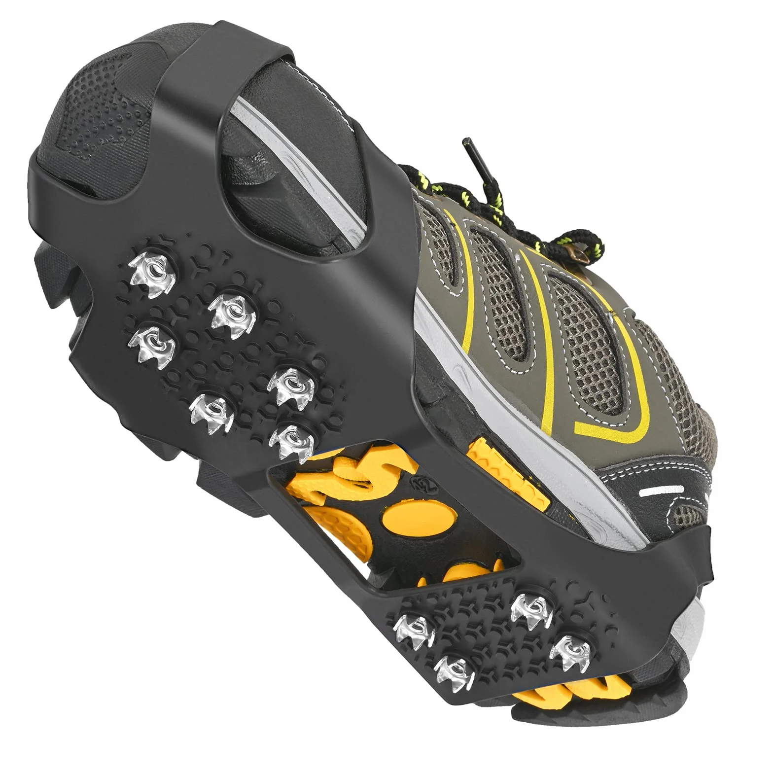 GT10 Crampons Poids léger Clous Neige Grips Protection antiglisse Hiver Randonnée