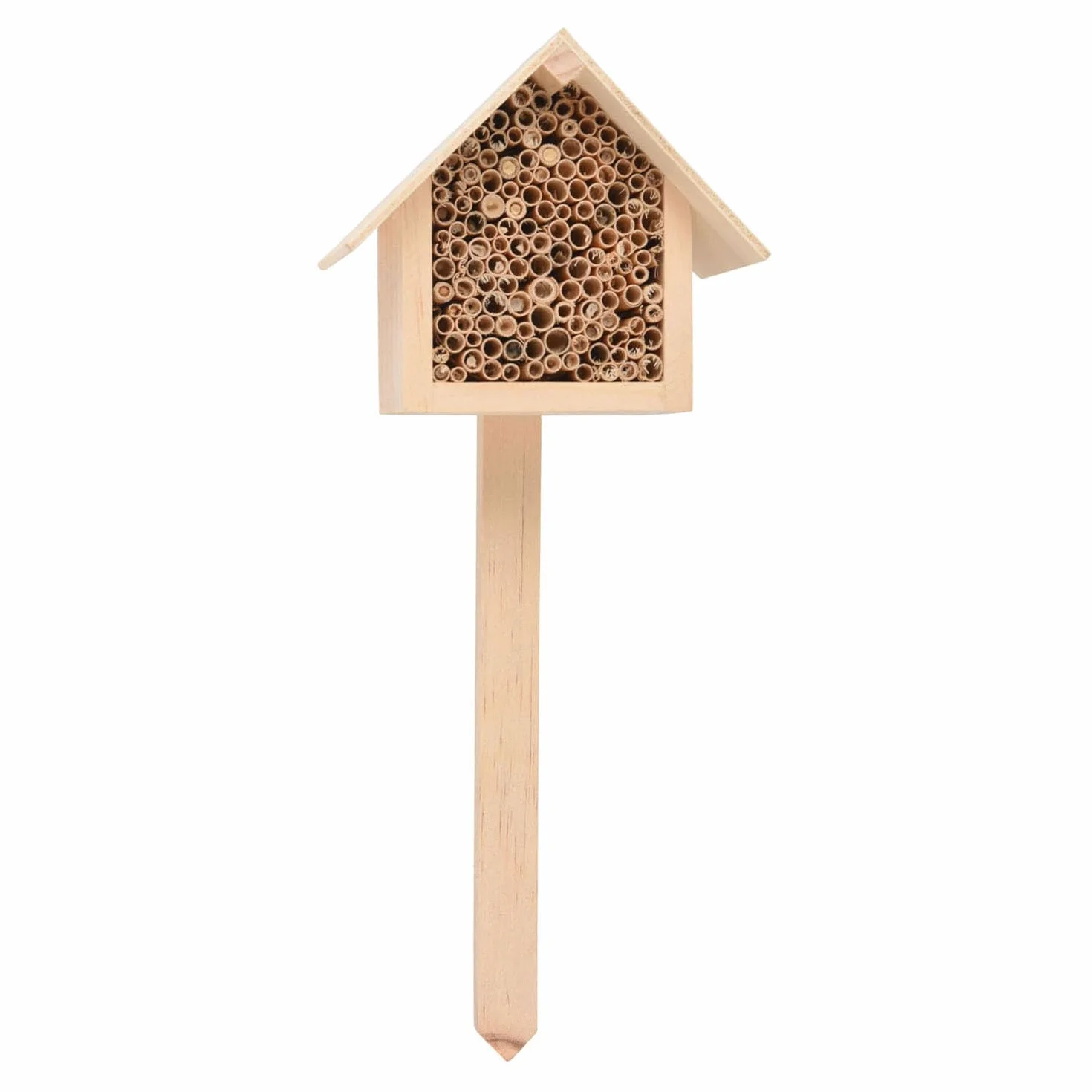 Hôtel à Insectes en Bois sur Bâton