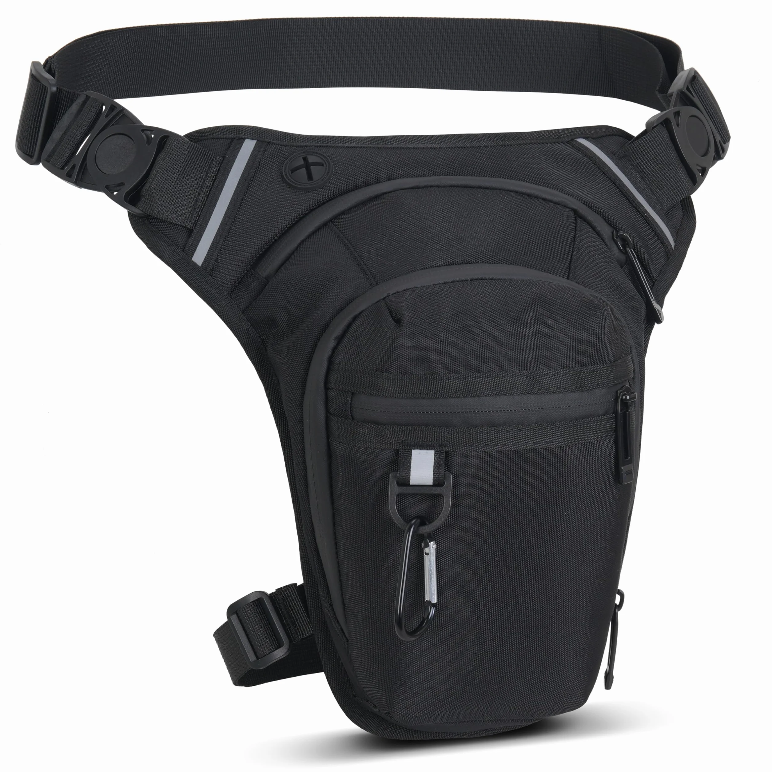 Sacoche de Jambe Moto, Étanche pour Cuisse, Tactique, Homme Femme, pour Course, Randonnée, Cyclisme, Pêche