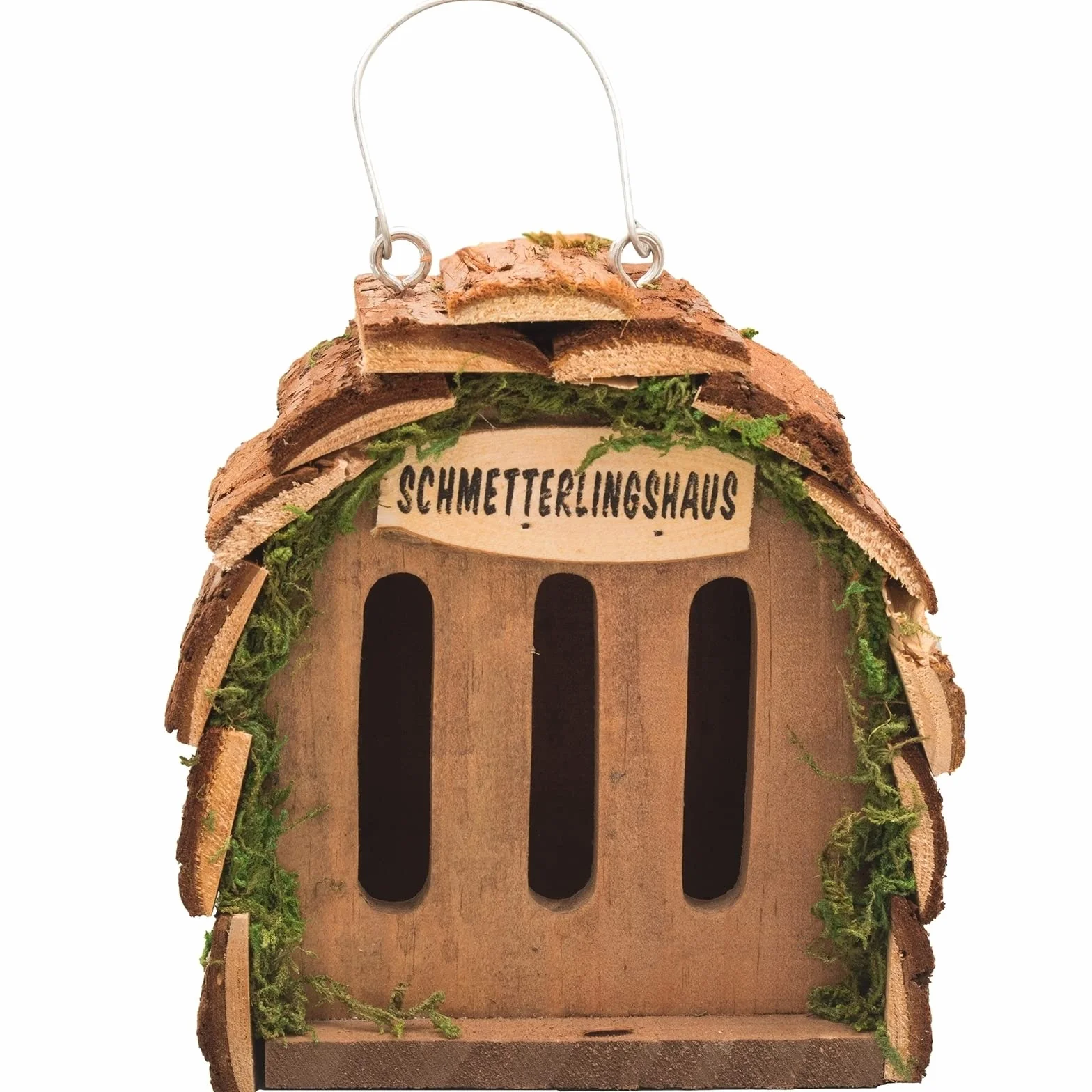 GARDIGO® Hôtel à Insectes pour Papillons en Bois Non Traité pour Jardin et Terrasse