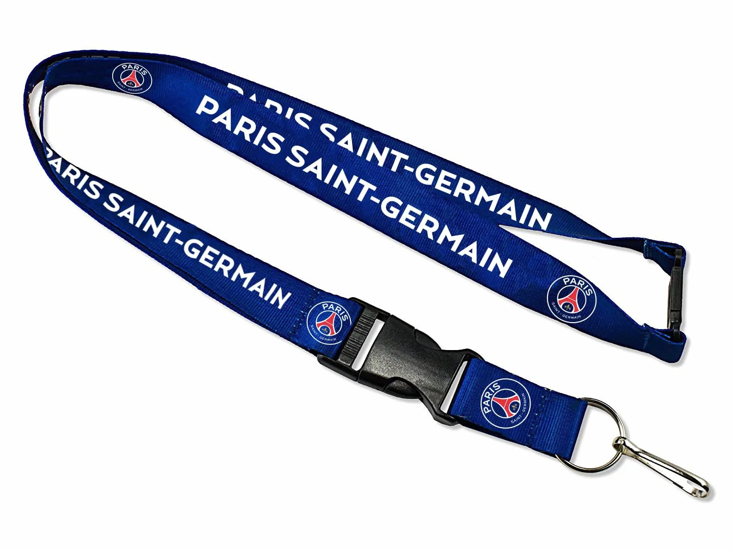 PSG Tour de cou cordon Porte-clefs Collection officielle PARIS SAINT GERMAIN