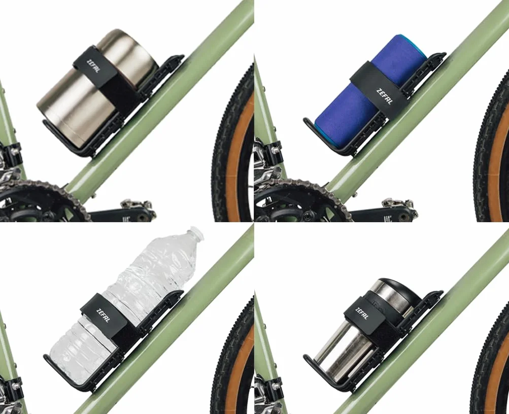 Zéfal Z Adventure Cage Porte Gourde Velo VTT Universel Bikepacking Noir
