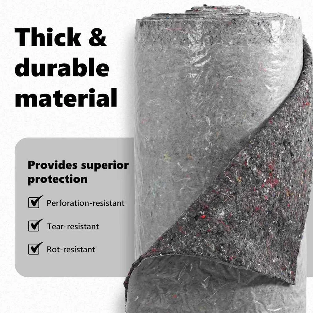 vidaXL Feutre de bassin Gris 1 x 10 m Polyester et coton, Bâche de jardin étanche pour étang