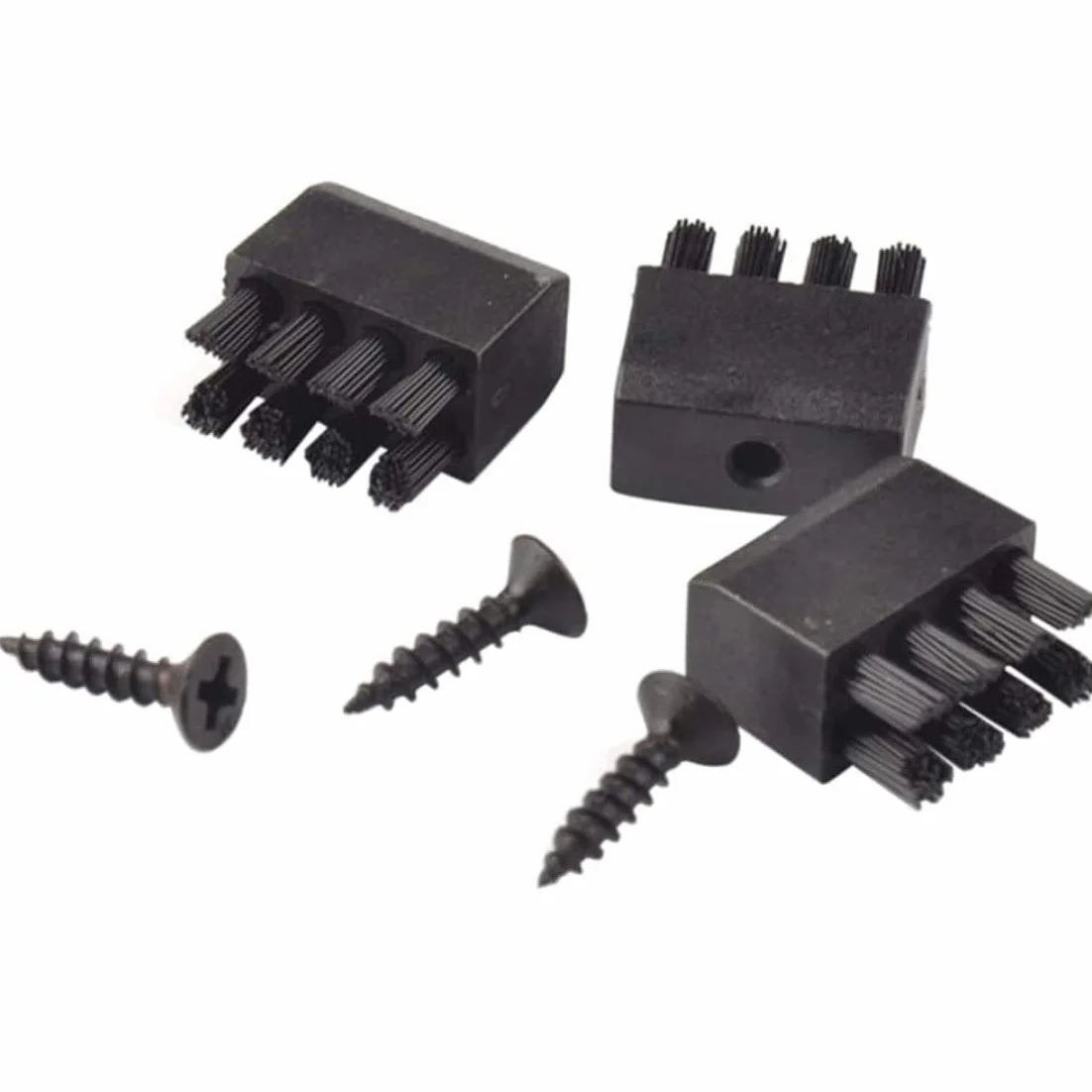 Arrow Rest Bow Rest Plastic Bross Accessoire de tir à l'arc pour Le Remplacement d'arc Noir 6pcs, brosses de Repos de flèche