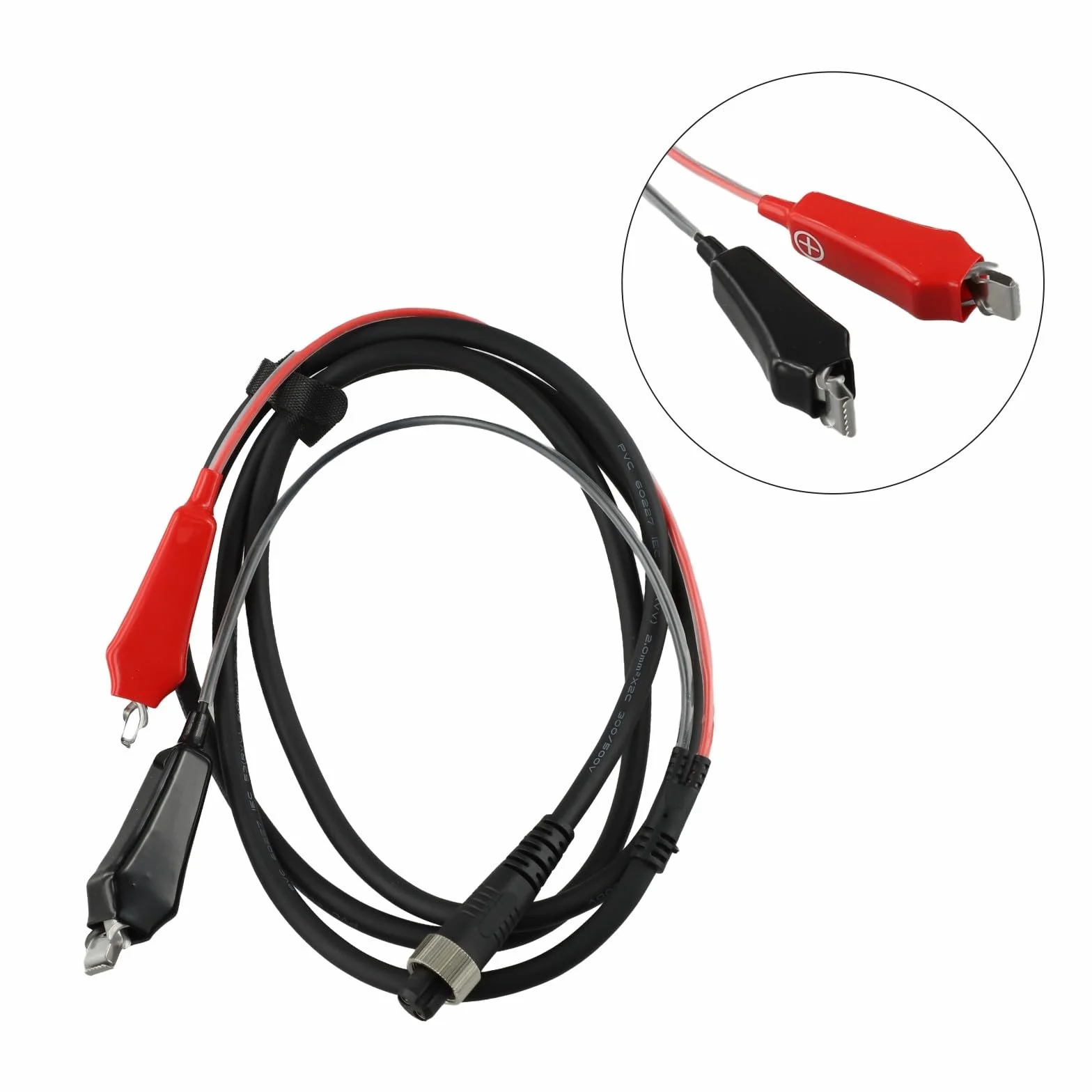 Yhenlovtt Câble de pêche - Ligne de connexion de batterie pour moulinets électriques Miya Z9/z10/z15/z20/z30 - 2 conducteurs - Fil de cuivre pur de 1,5 mm² avec isolation en PVC (2 m)
