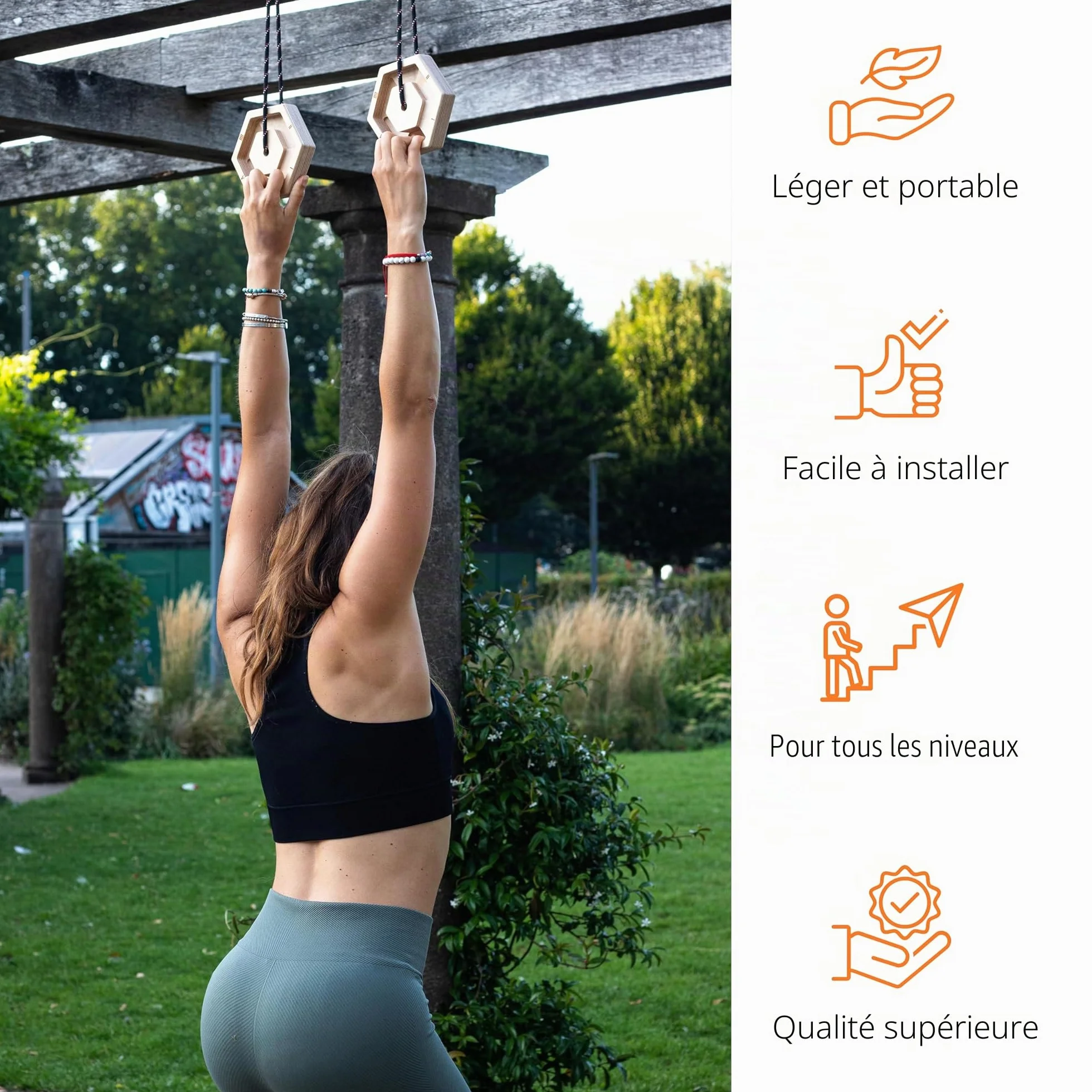 Bellaroca® | Hangboard d'escalade Portable pour l'entraînement d'escalade, Planches d'escalade Professionnelles pour la Force des Doigts en Escalade et Blocage