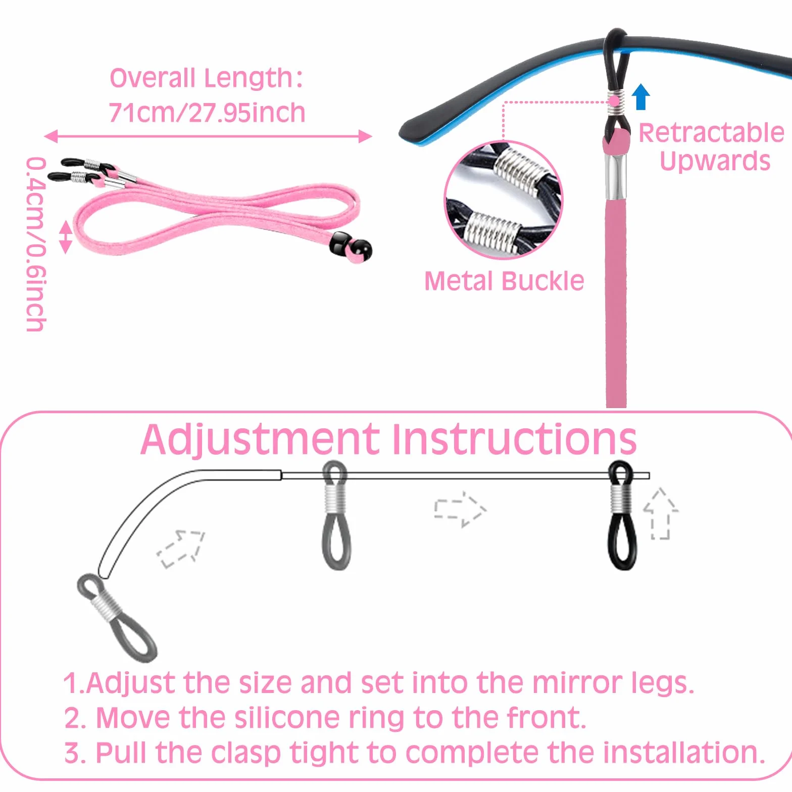 Lunette De Vitesse, Lunette Vitesse De Sport pour Femme Homme, Road Bike Glasses pour Velo Cyclisme Moto Conduite Baseball Alpinisme Running Pêche UV400 Protection, Rose