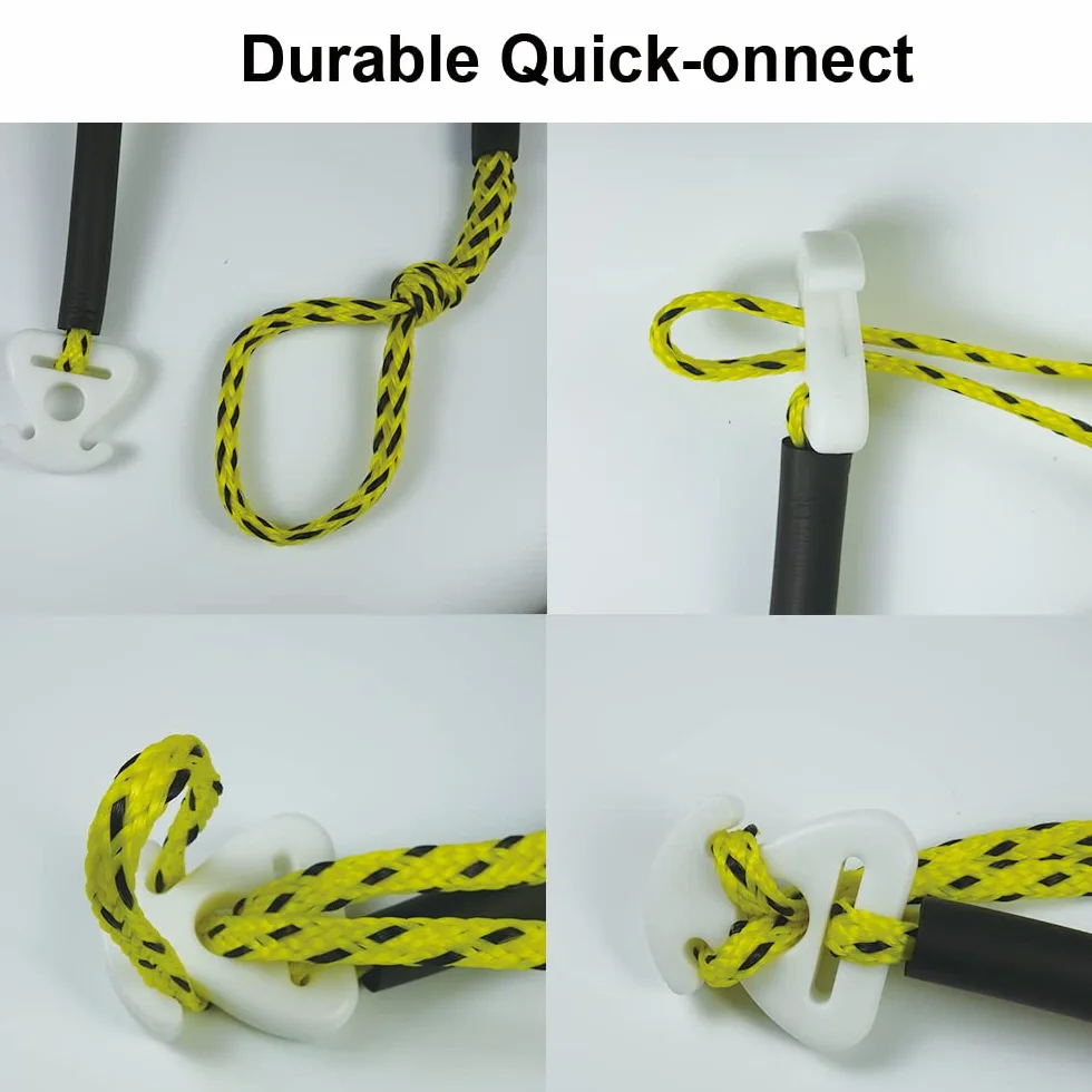 Corde de Remorquage de 18 m/60 Pieds pour Tube, Tube Remorquable pour 1 à 6 Passagers