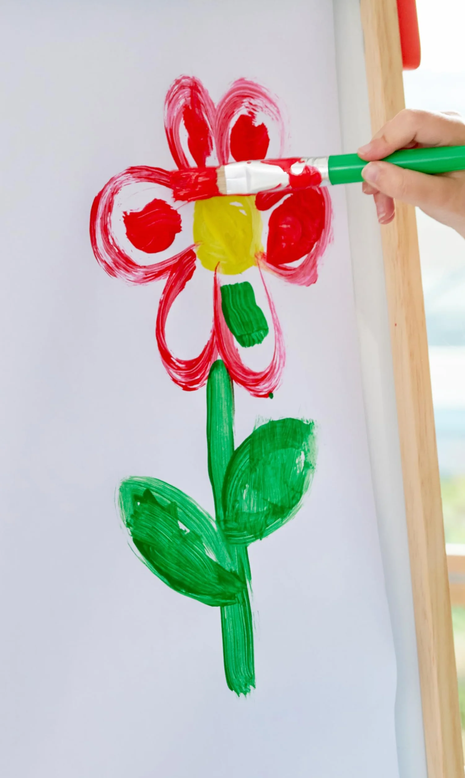 Hape Rouleau de Papier à Dessin 38cm x 20m Recharge Compatible Chevalet Enfant Tout-en-Un