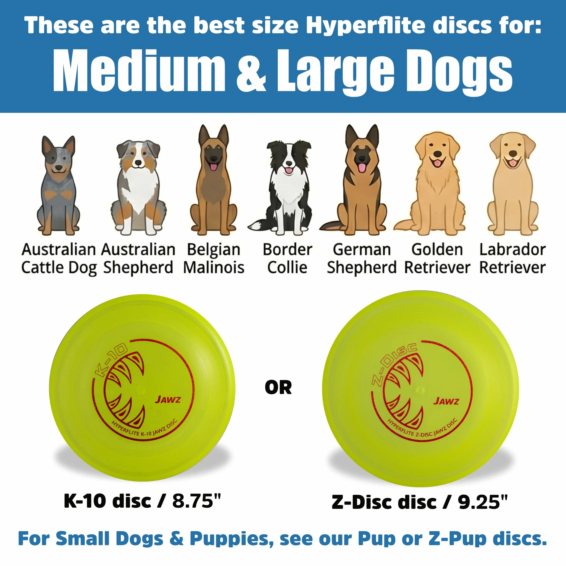 Hyperflite Jawz Disc 8-3/10,2 cm Blueberry