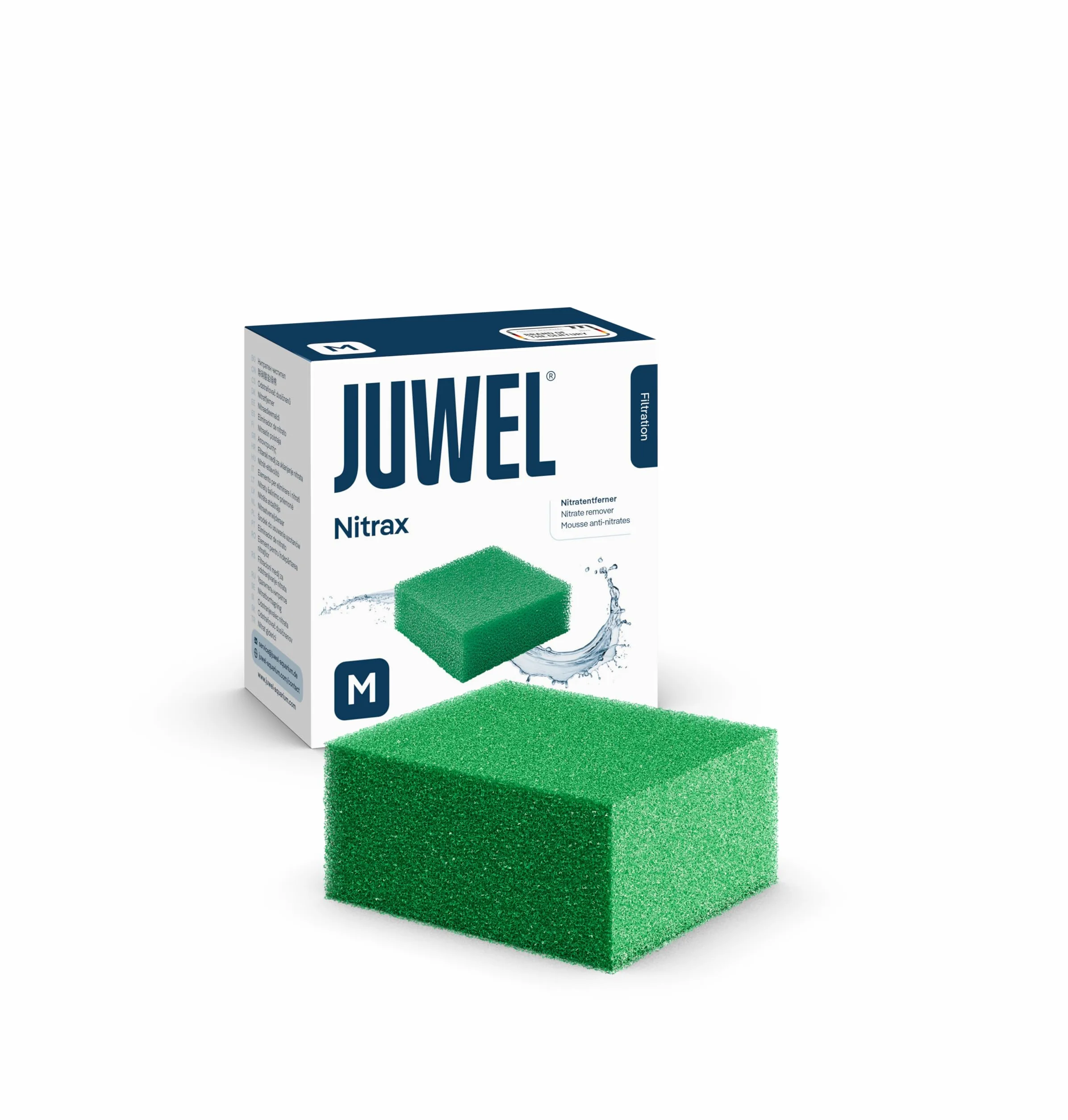 Juwel Mousse Filtrante pour Aquarium NITRAX Taille M Compact