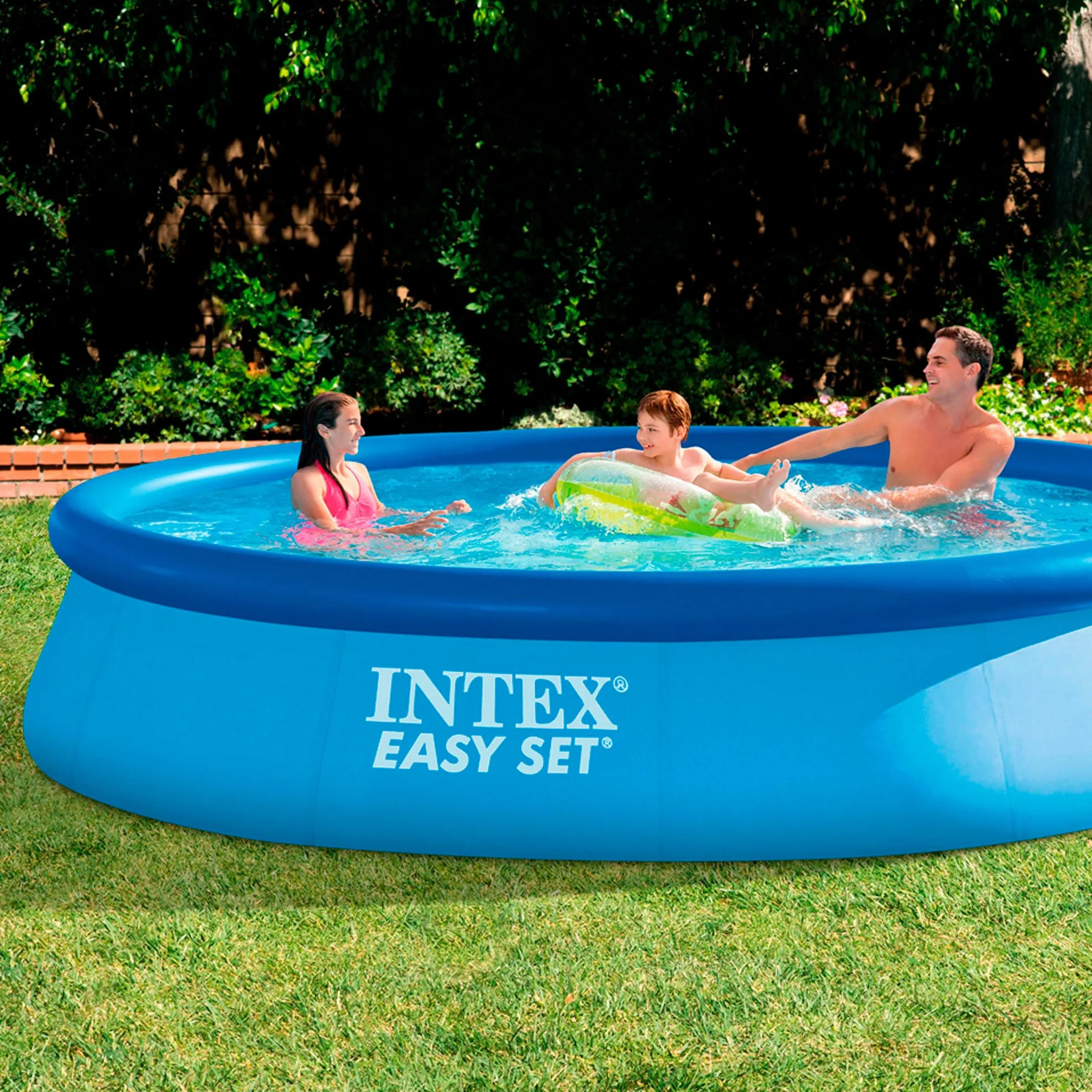 Intex piscine easy set autoportante 3,96 x 0,84m