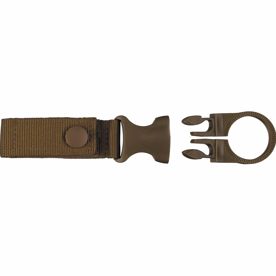 MFH Support pour Bouteilles pour Ceinture et système-Molle (Coyote Tan)