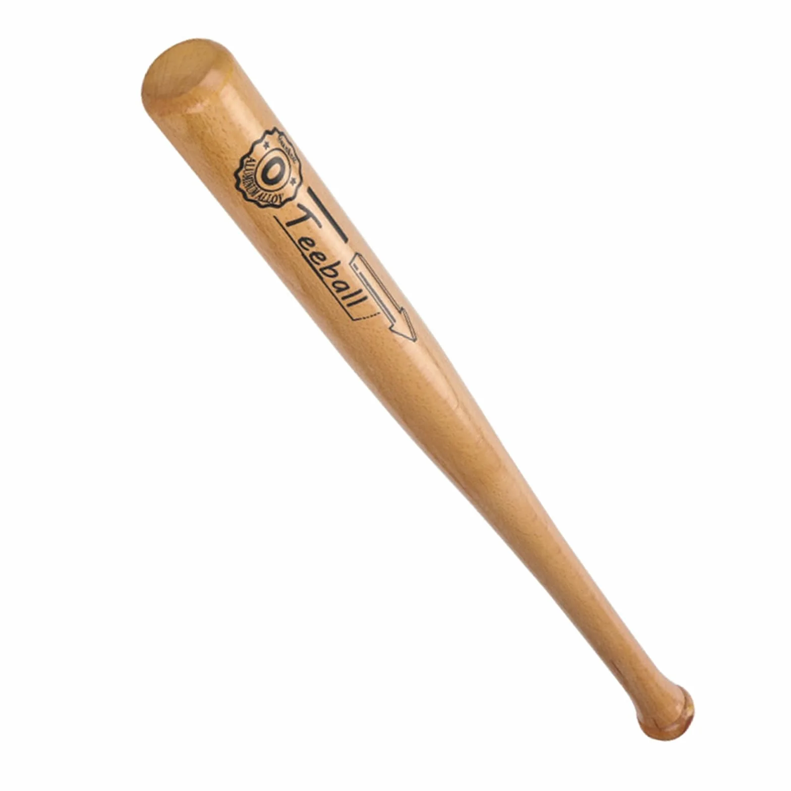 Batte de baseball en bois à prise confortable en bois dur Bâton de baseball Accessoire d'entraînement et de compétition