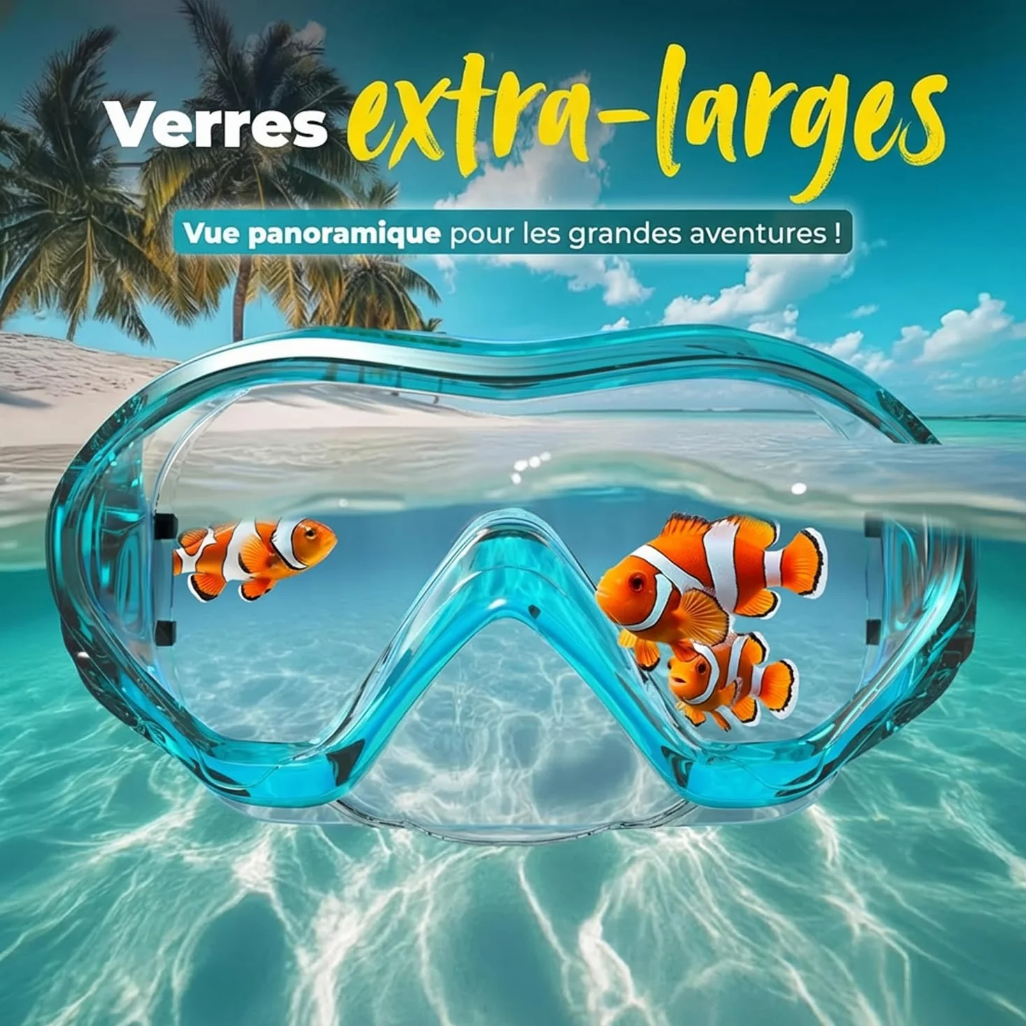 KIDVERSE Lunette Piscine Enfant Protection UV Anti-buée Étanche Confortable