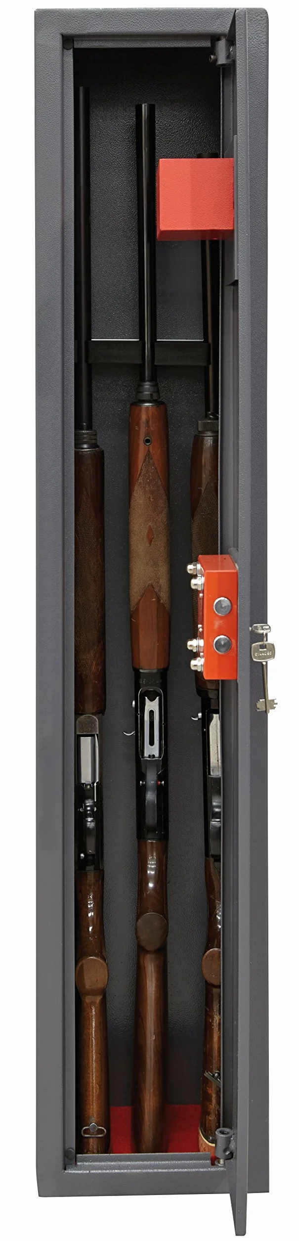 ARREGUI Braco ARM030 Armoire à 3 Fusils en Acier | Coffre-fort pour Armes à Feu | FRANCE et ITALIE : valide toutes armes à feu | ESPAGNE : non homologué