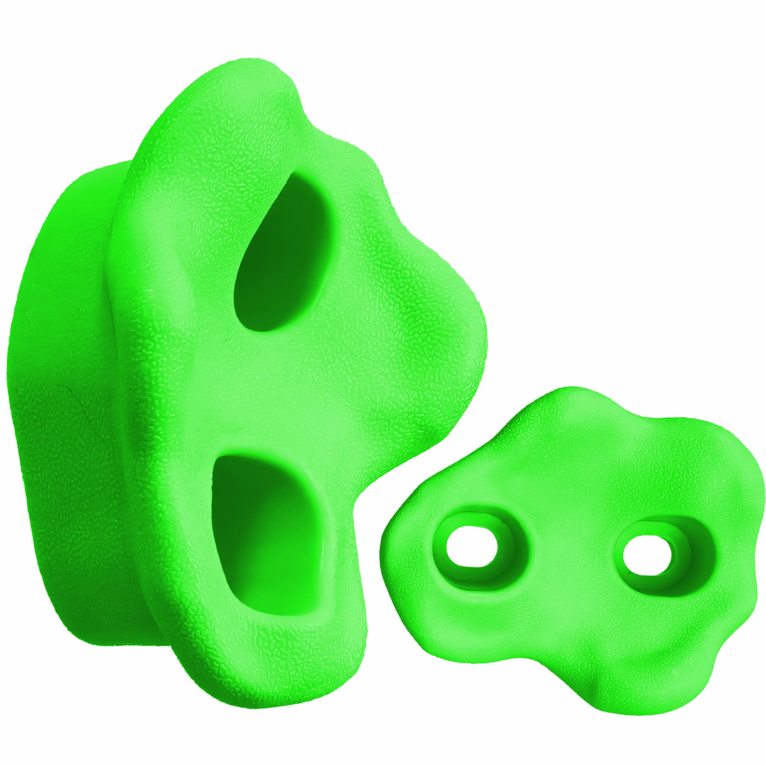 Retoo Prises d'escalade pour Enfant, set pour mur d'escalade extérieur & intérieur, 10 pierres d'escalade + 2 poignées de maintien avec fixation résistant jusqu'à 100kg plastique robuste, pour enfants