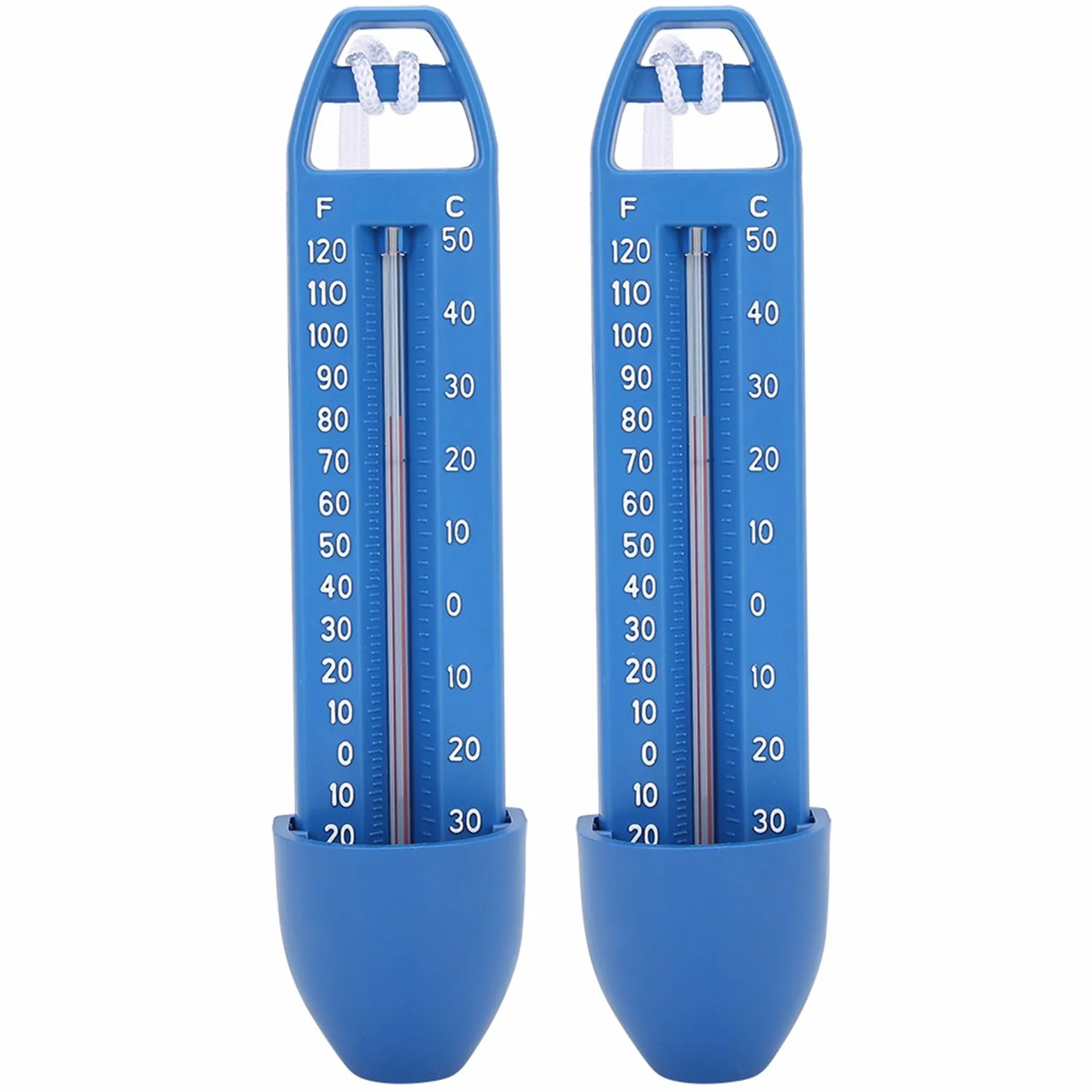 Thermomètre de Piscine Flottant étanche, Large Plage de Test pour Piscine, Sauna, Sources Chaudes