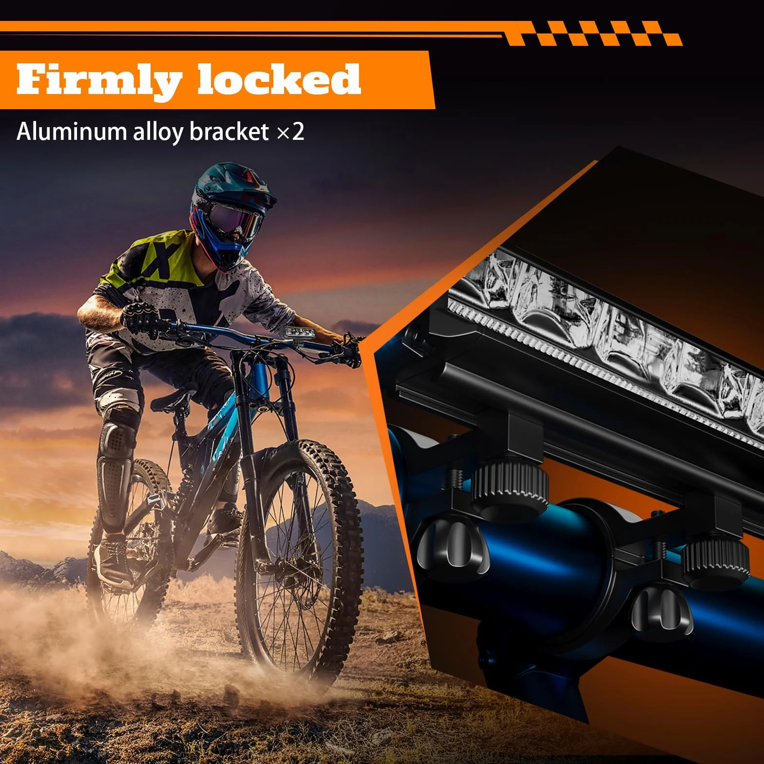 IPSXP Lumiere Velo à LED, Lumière Velo Avant et Arrière USB Rechargeable, Ultralégère en Aluminium Lampe Velo LED Puissantes, IPX5 Eclairage Velo, Bicycle Front and Rear Lights Accessoires Velo