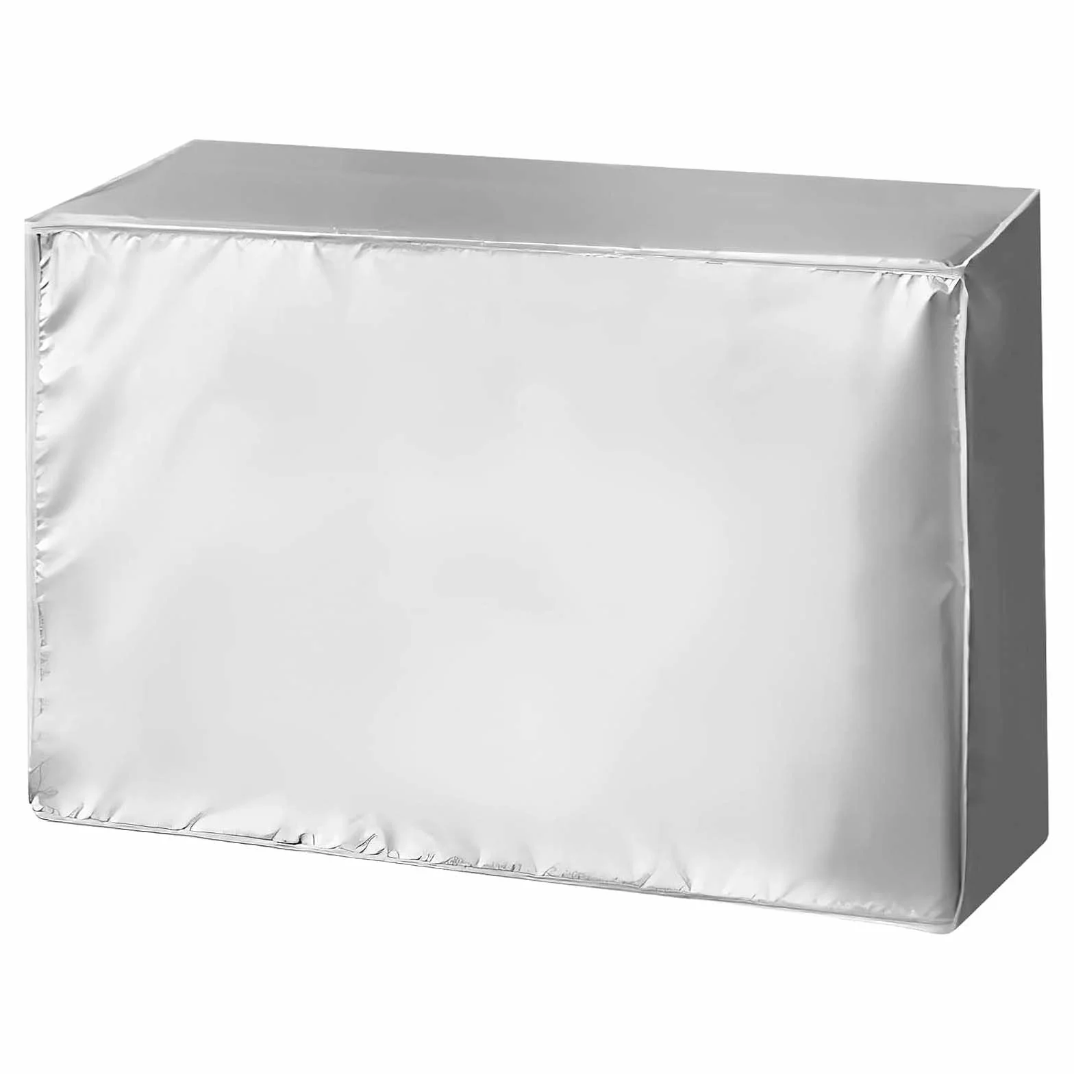Housse de Climatiseur Extérieur 86x32x56 cm Résistant à l'Eau UV Poussière Neige