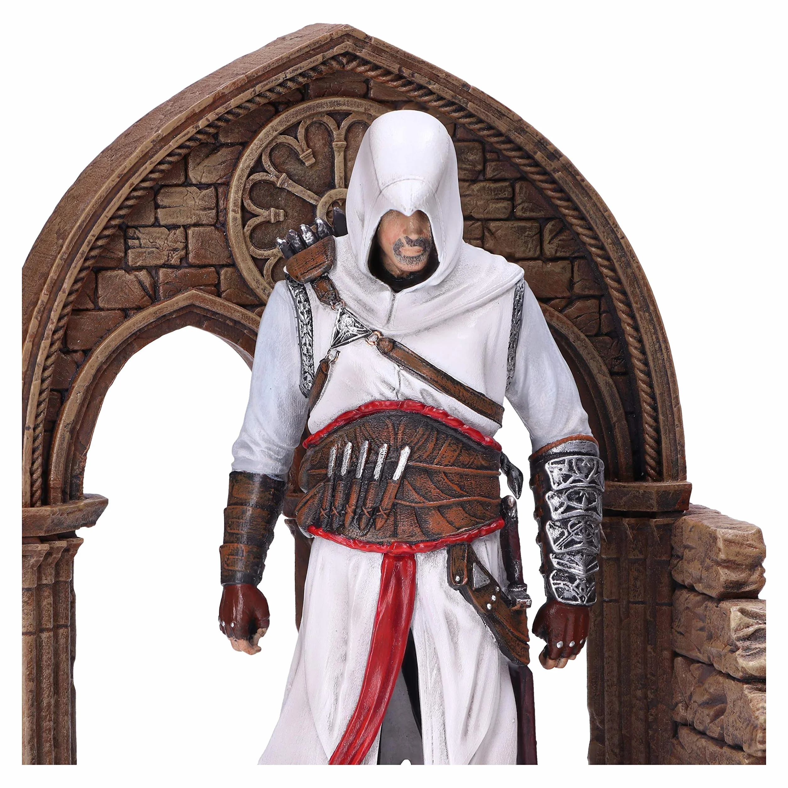 Nemesis Now Assassin's Creed Altair et Ezio Library Serre-Livres Marron 24 cm B5600T1