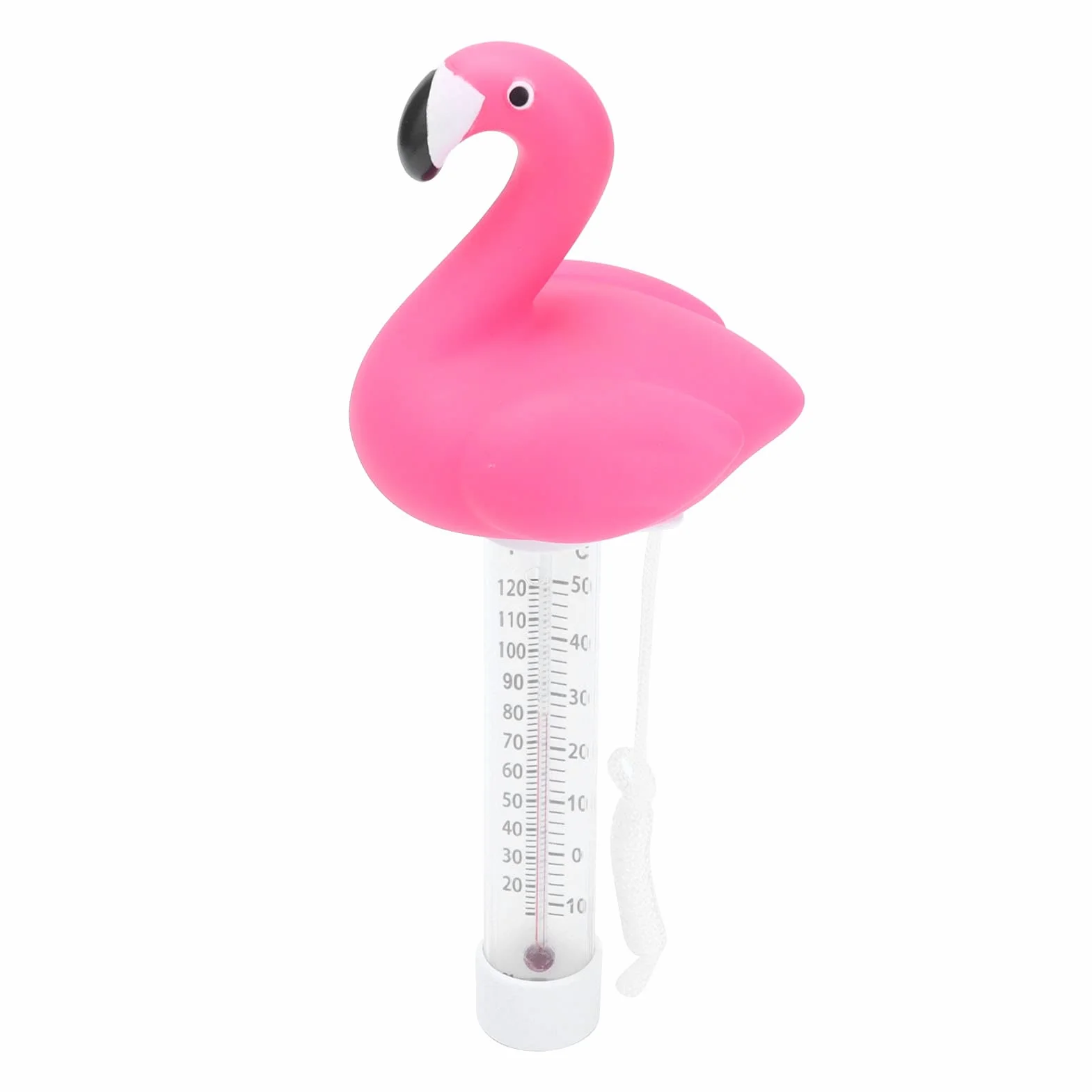 Thermomètre De Piscine Flottant, Flamant Rose, Intérieur Extérieur, Pour Piscine SPA