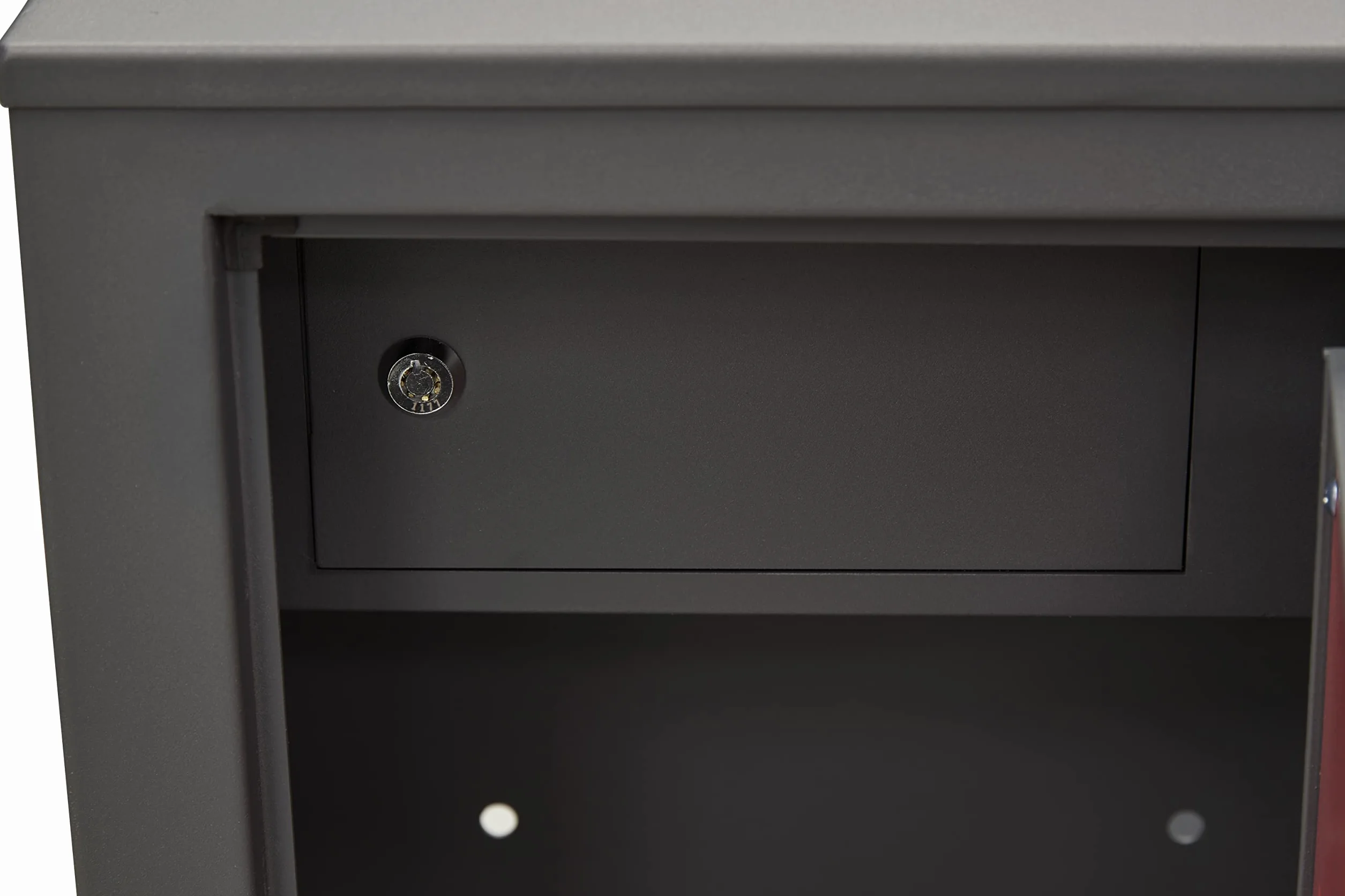 ARREGUI Braco ARM070335 Armoire à 7 Fusils en Acier avec Coffre Intérieur | Coffre-fort pour Armes à Feu | FRANCE et ITALIE : valide toutes armes à feu | ESPAGNE : non homologué