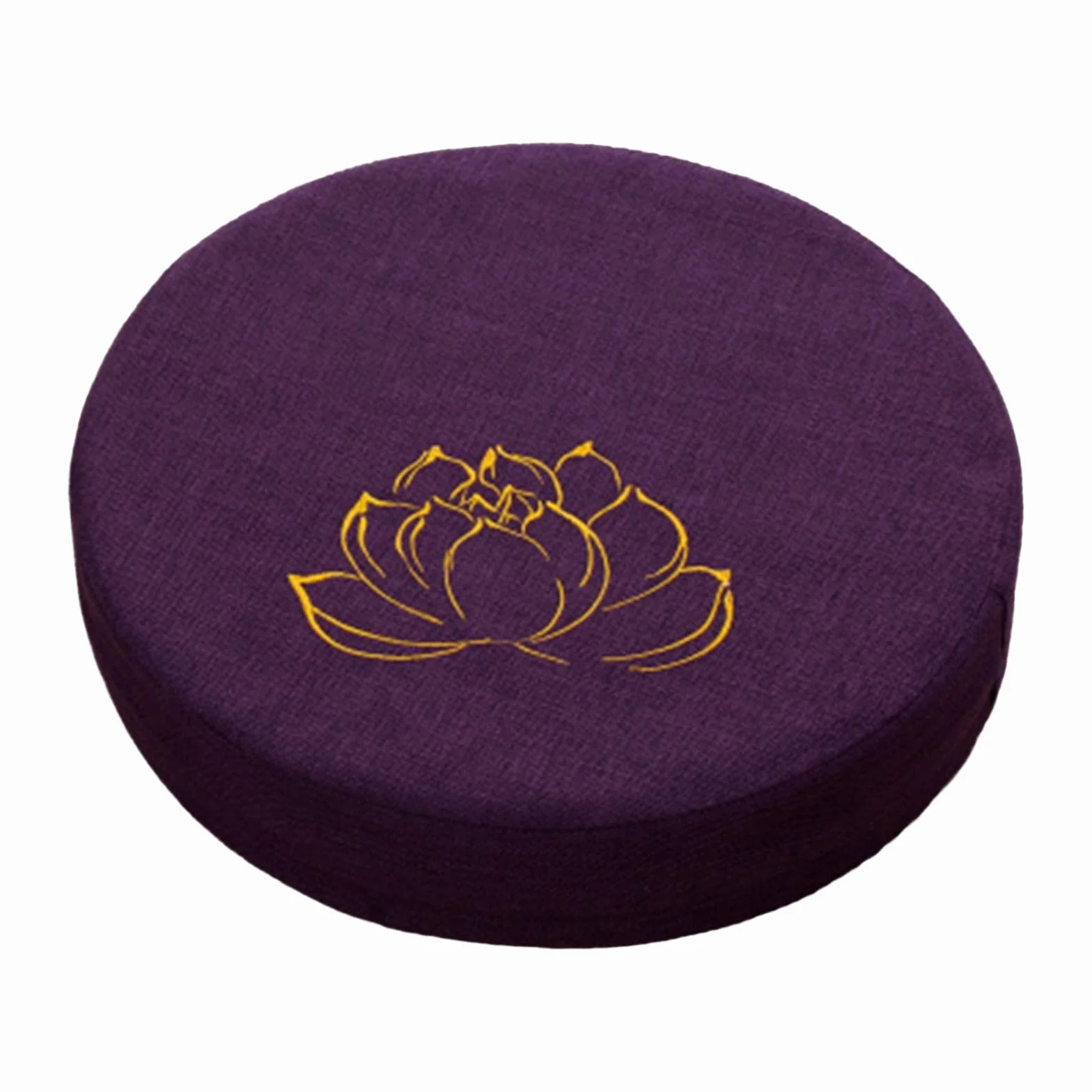 MagiDeal Coussin de méditation de Yoga Tapis de Tatami Japonais Oreiller de méditation tibétain, Violet Foncé 10cm