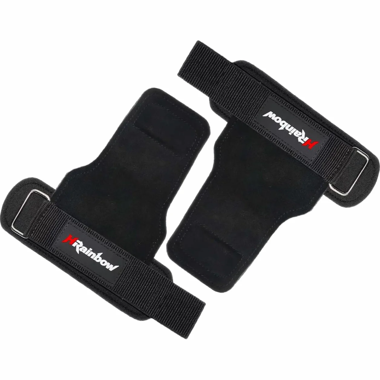 Sangles de Poignet d'Haltérophilie en Cuir Double Couche pour Hommes Femmes - Paire