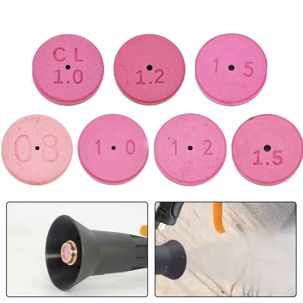 Buse de pulvérisation en céramique pour pulvérisateurs agricoles haute pression, compatible pompe 18 mm/15 mm