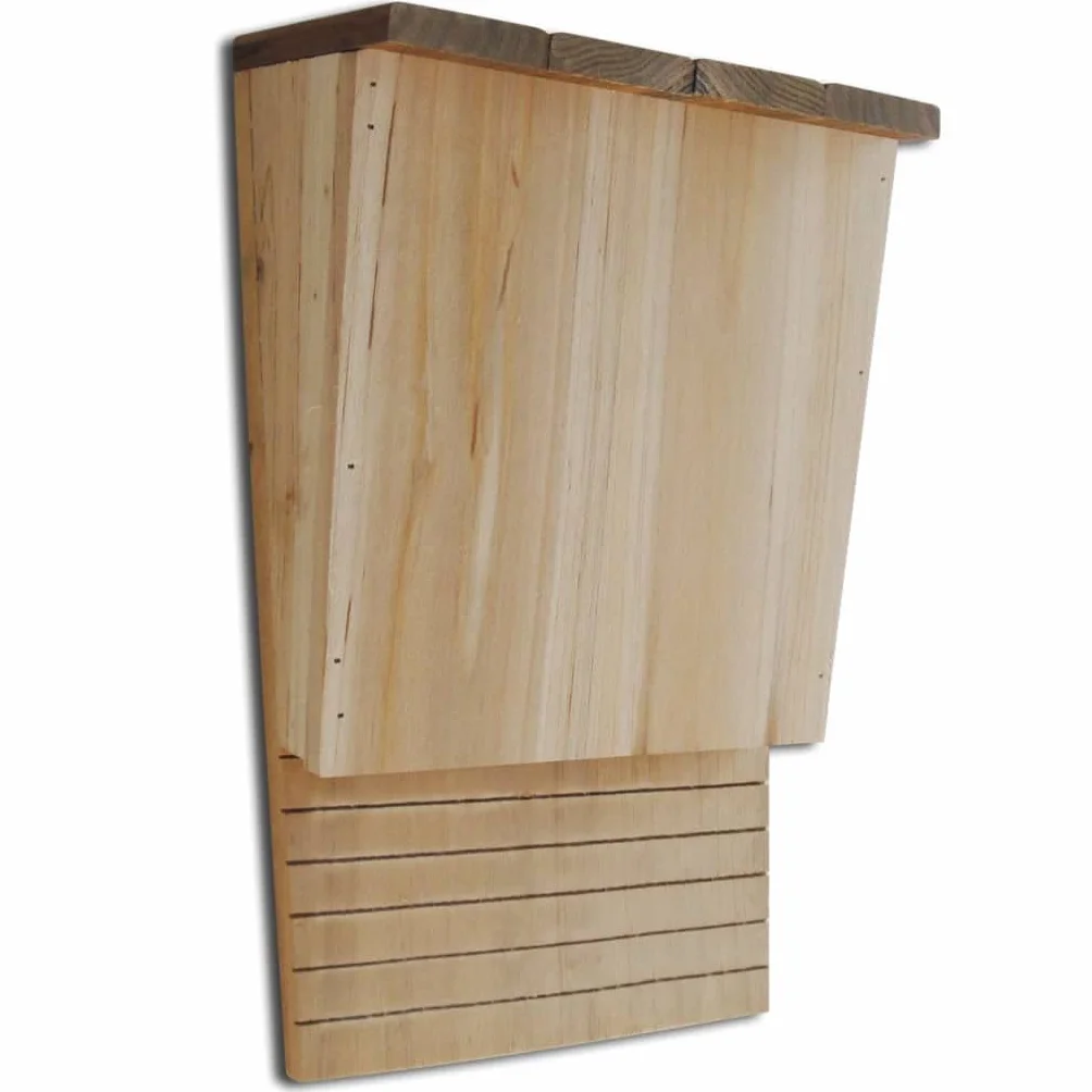 vidaXL Maison pour Chauve-Souris Bois Cabanes de Chauve-Souris Cage Oiseau