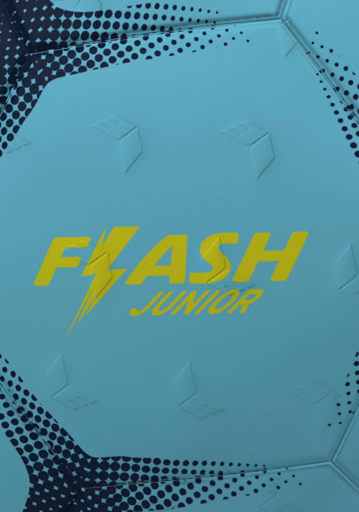 Erima Ballon de Handball Flash Junior Mixte Bleu Ciel/Marine
