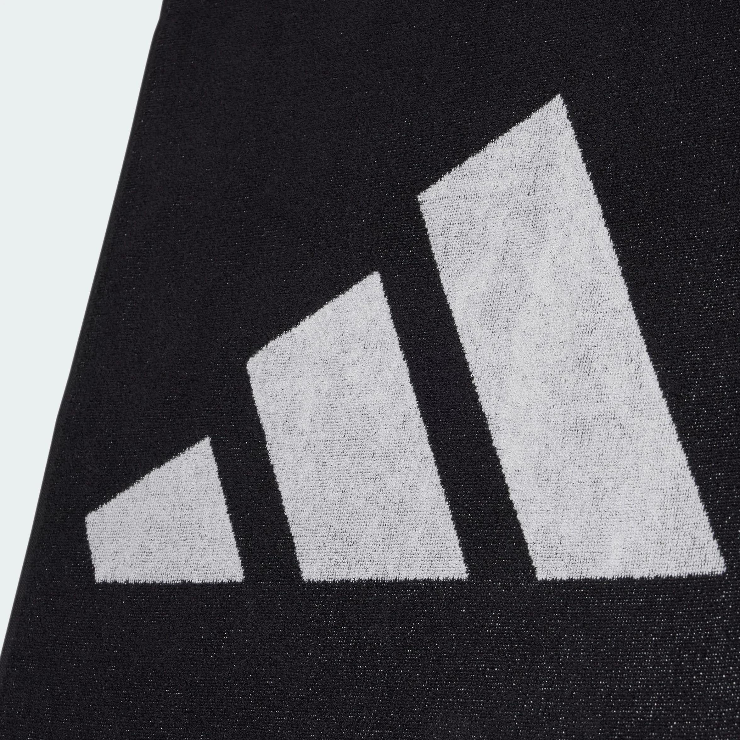 adidas Mixte Brand Stripes Towel, Black/White, S