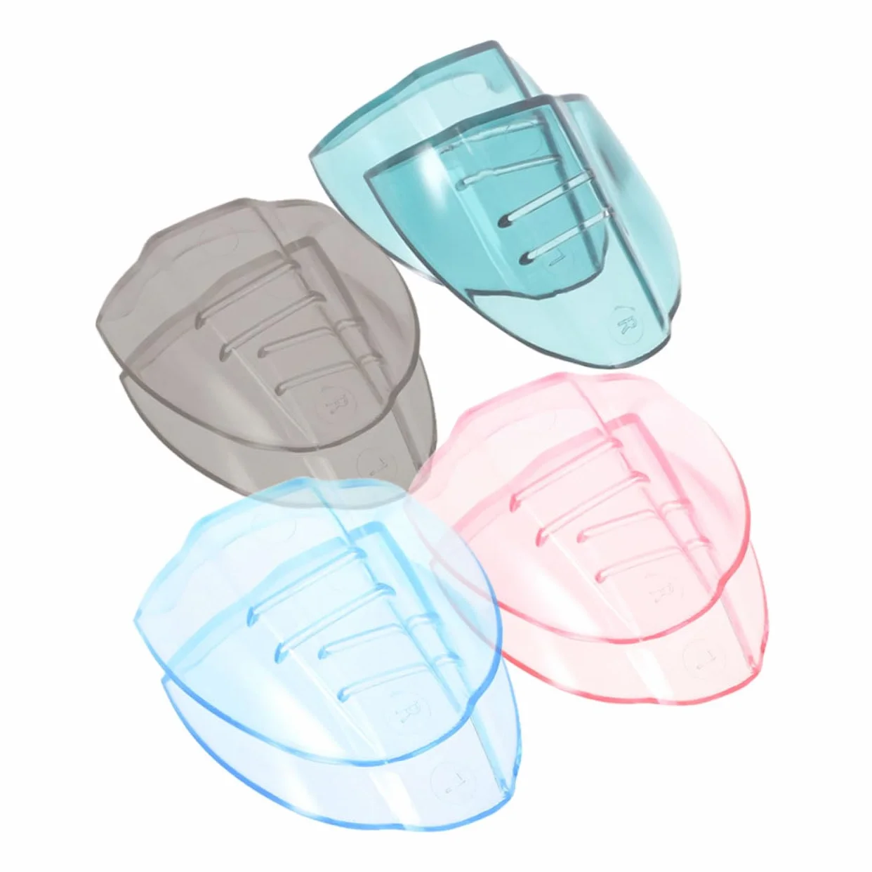 Vaguelly Lot de 4 Protections Latérales pour Lunettes, Inserts TPU Anti-Rayures