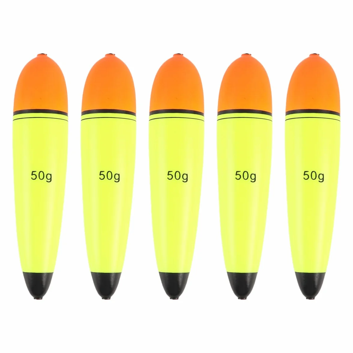 Lot de 5 flotteurs en Mousse EVA pour pêche 50 g