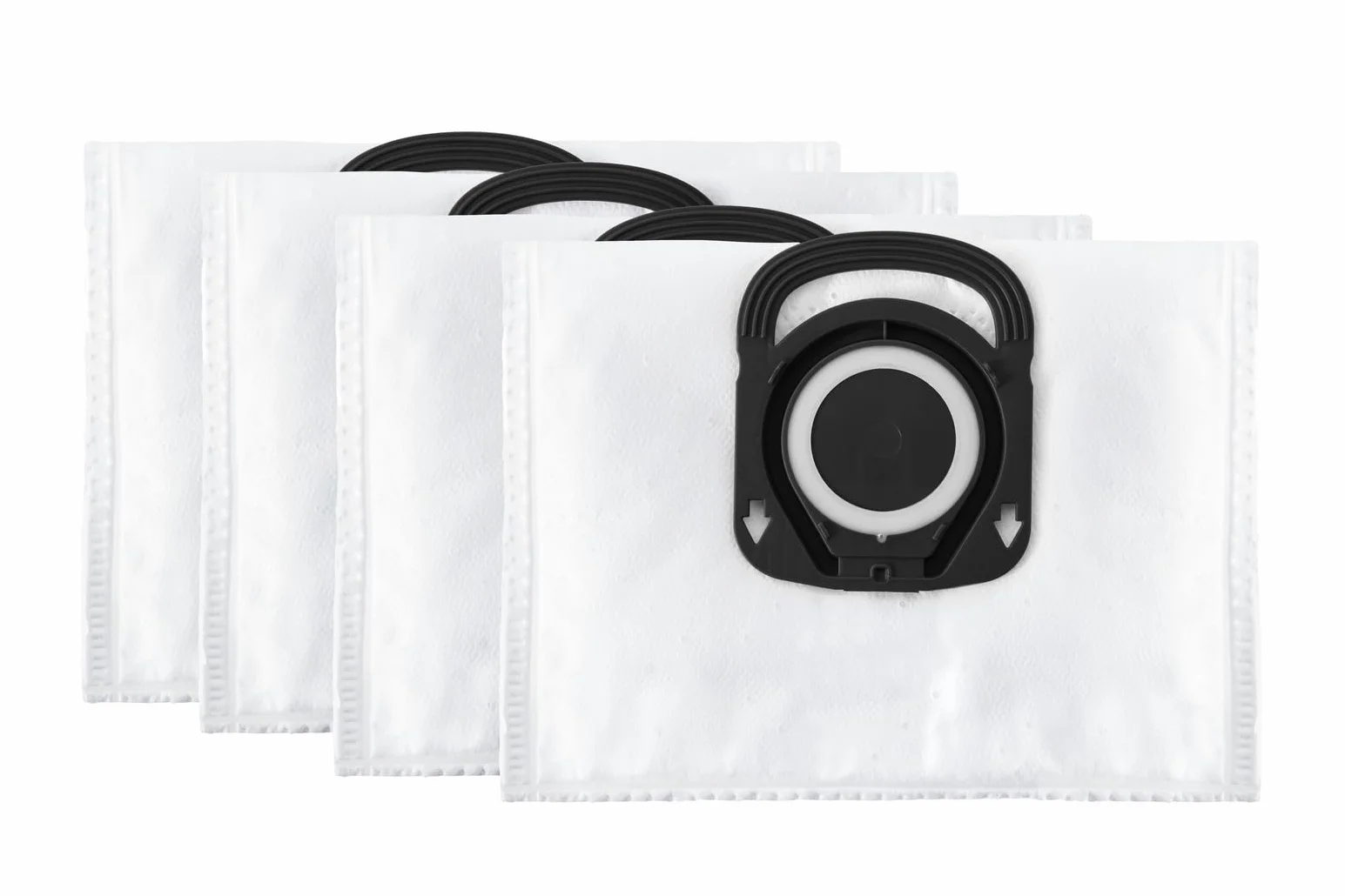 Rowenta Hygiène+ Lot de 4 Sacs Compatibles Aspirateurs Compact Power Power XXL Silence Force X-Trem Power ZR200520 Blanc