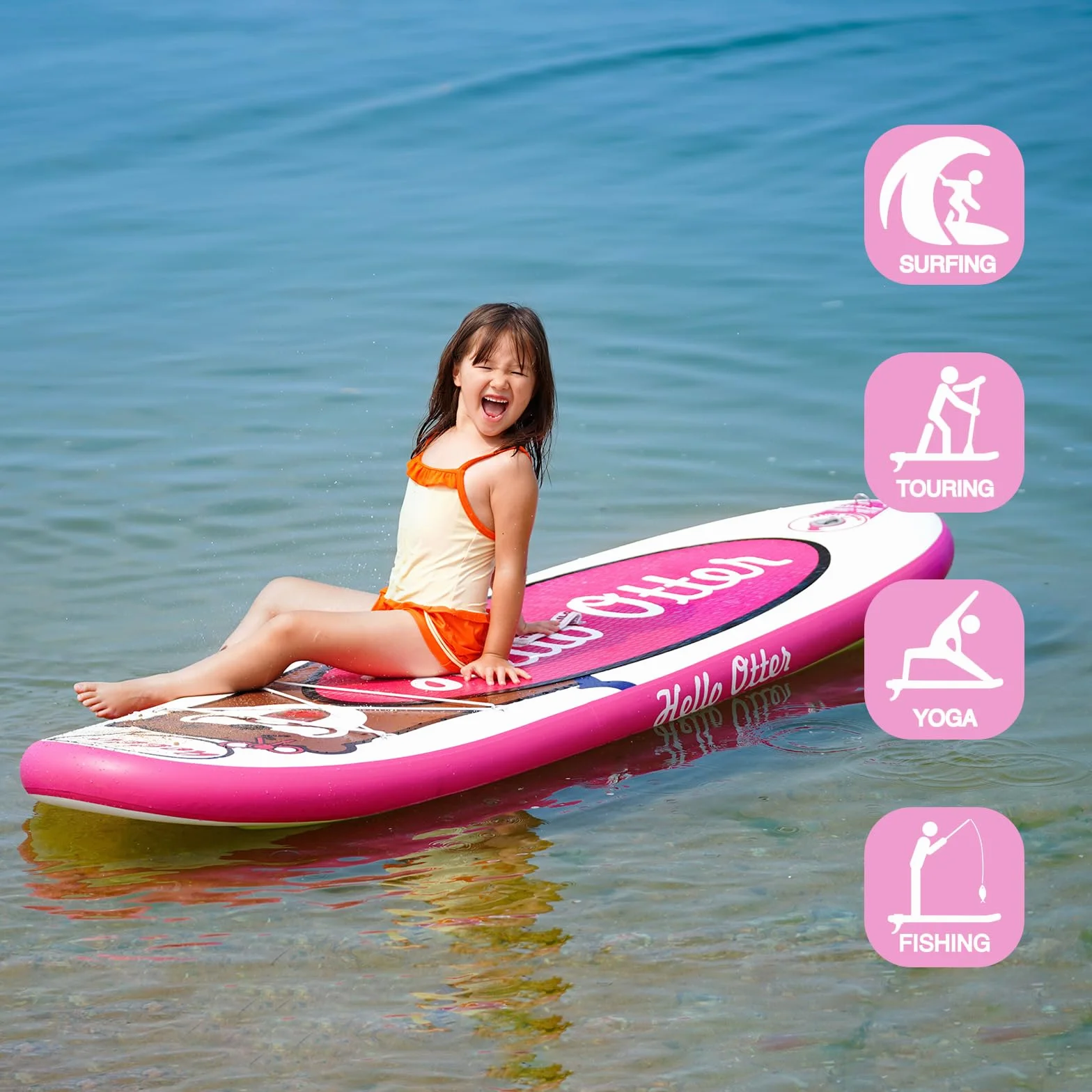 Tuxedo Sailor Paddle Gonflable Adulte, Planche de Stand Up Paddle Gonflable, Sup Paddle Board Gonflable avec Accessoires Complets, Planche de Surf Paddle