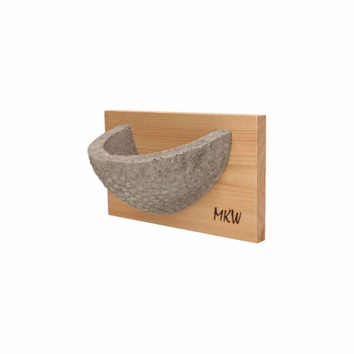 Nichoir Simple Hirondelle Rustique en Béton de Bois MKW