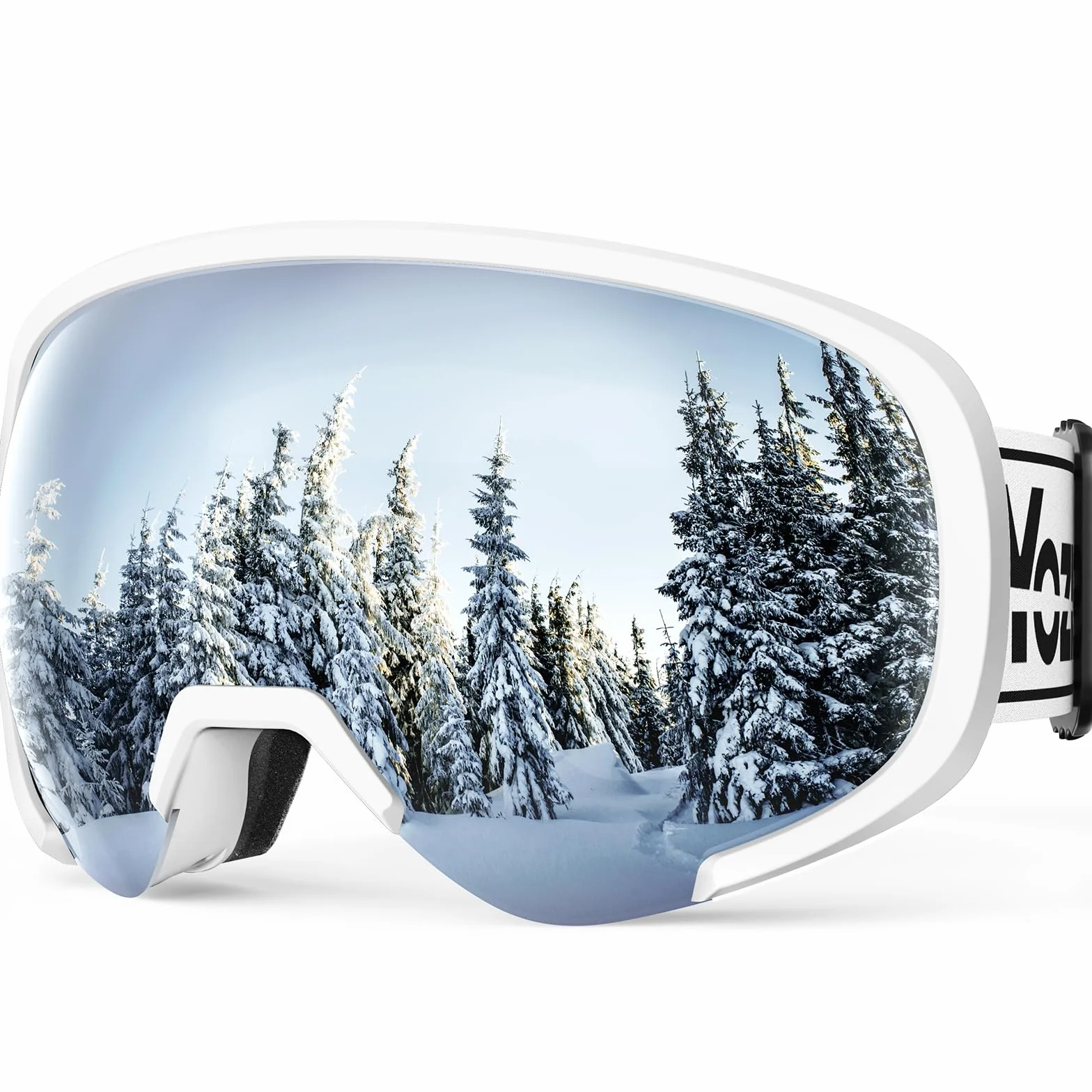 Masque de Ski OTG réglables, protection UV400, Lunettes de Snowboard pour ski snowboard