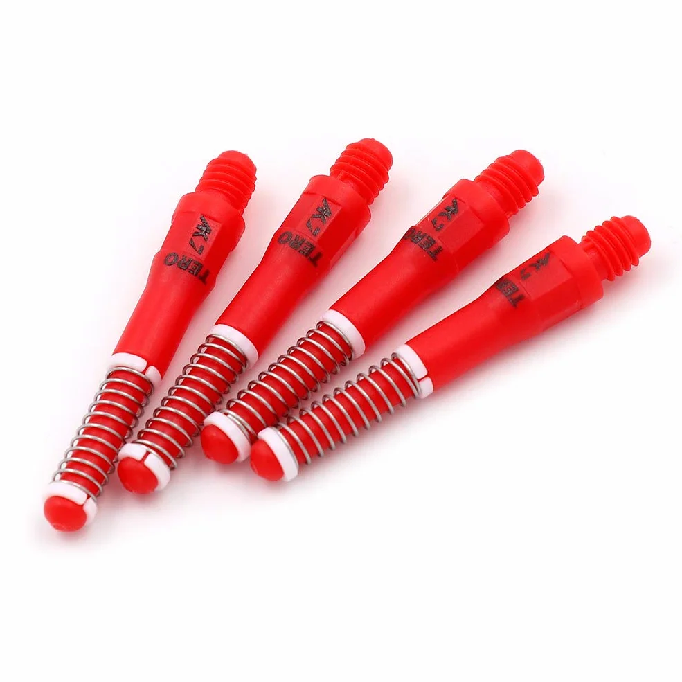 CUESOUL TERO AK7 Tiges de fléchettes télescopiques à Ressort intégré, Lot de 4