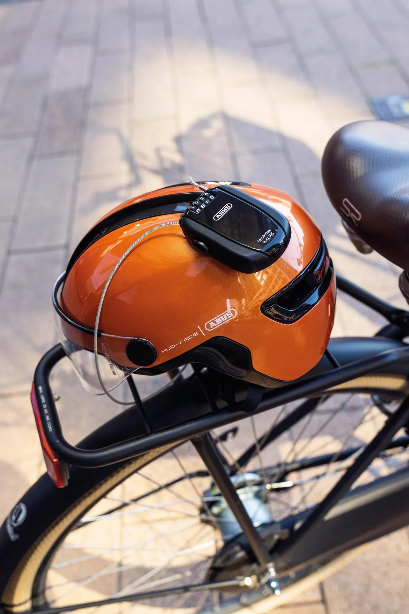 ABUS Antivol à câble Combiflex - Antivol pour sécuriser les skis, le casque, la poussette et les bagages - diverses longueurs et épaisseurs