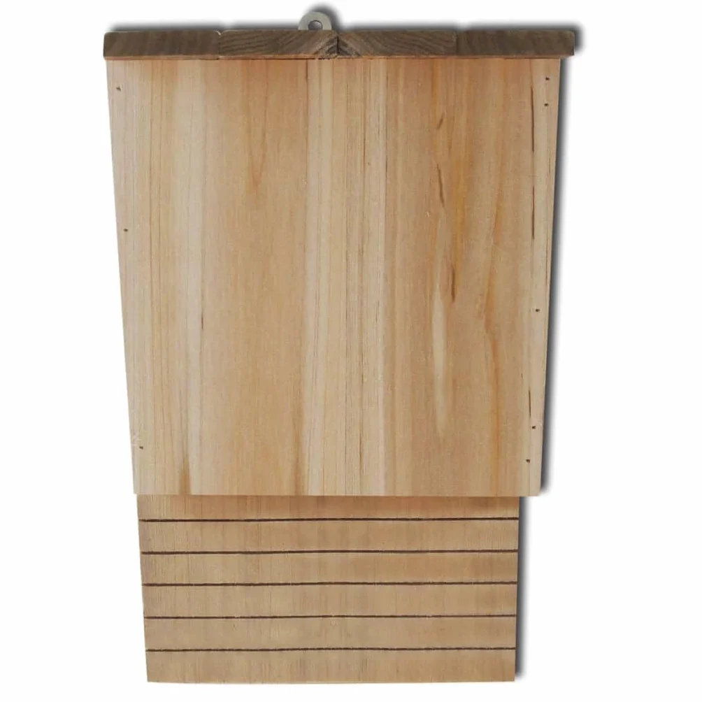 vidaXL Maison pour Chauve-Souris Cage Enclos Animaux Jardin Extérieur