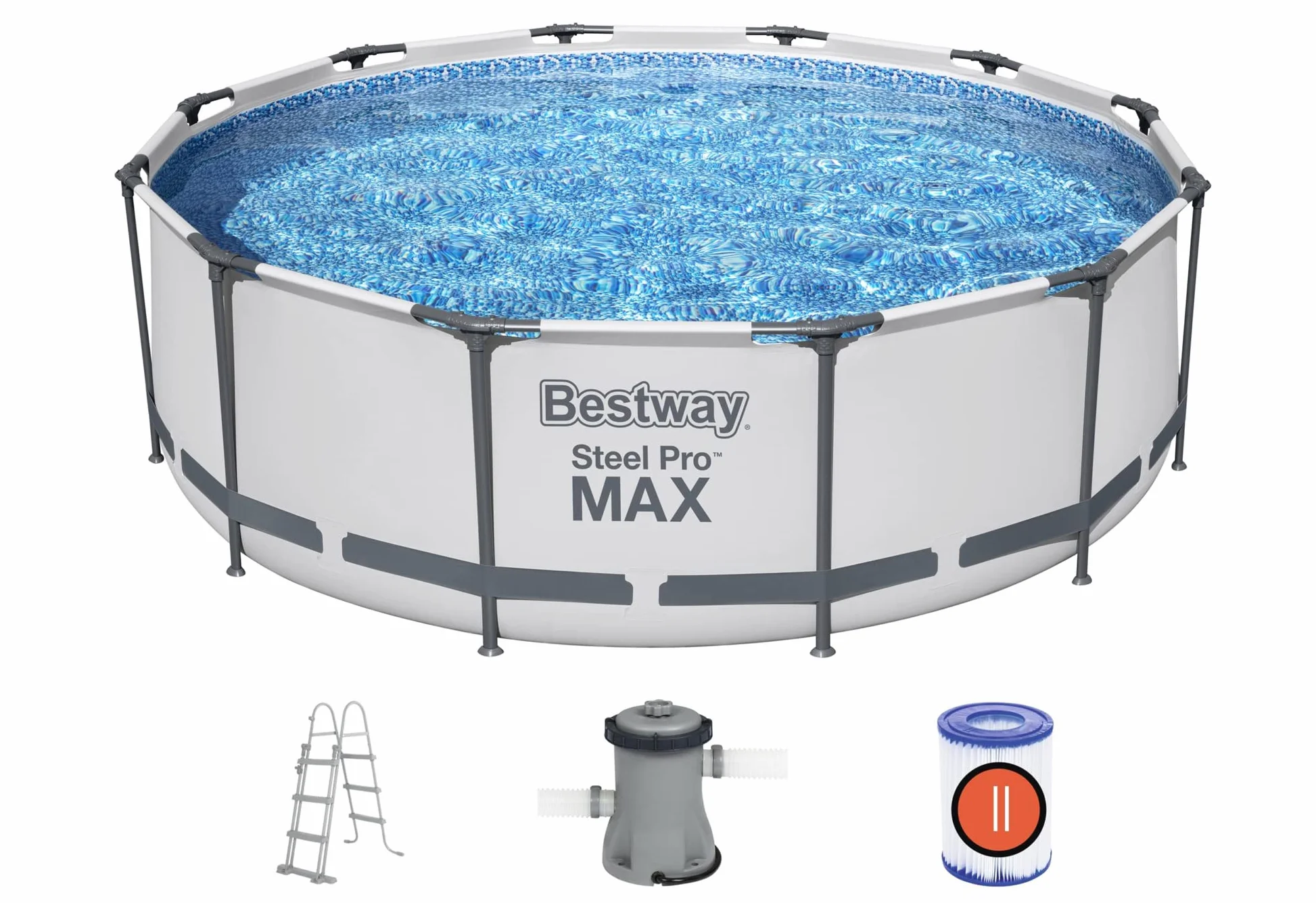 Bestway Steel Pro Max Kit Piscine Hors Sol 3,66 x 1,00 m