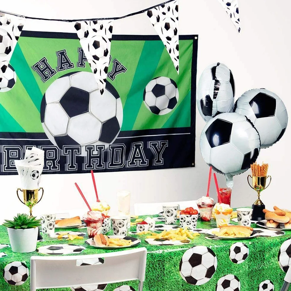 Boland Nappe en polyester 180 x 120 cm Bundesliga Ligue des champions décoration fête